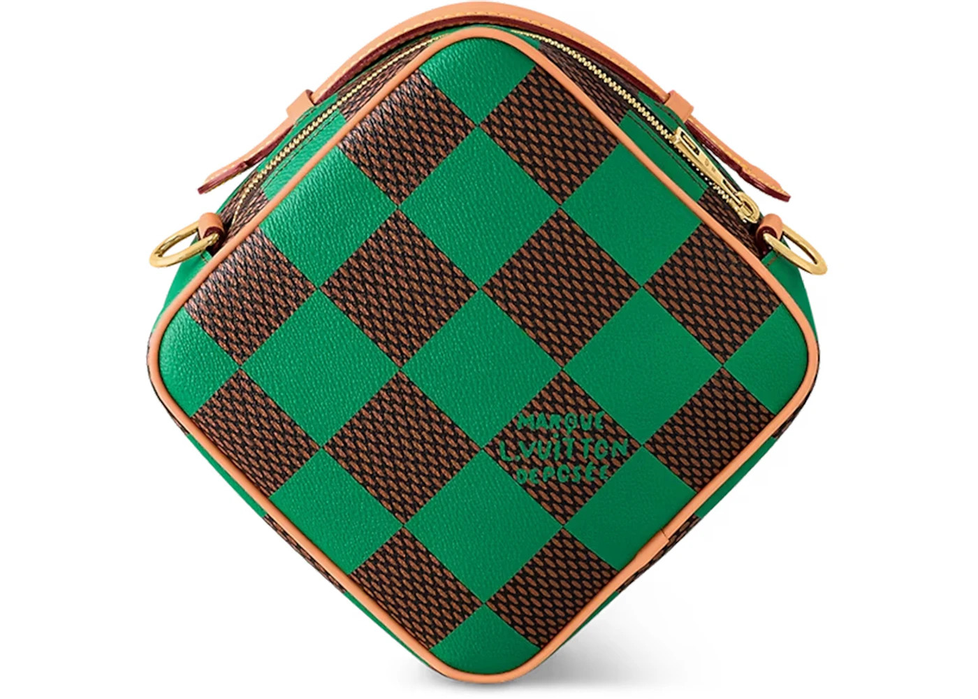 Louis Vuitton Chess Messenger Bag Damier Pop Green - 2
