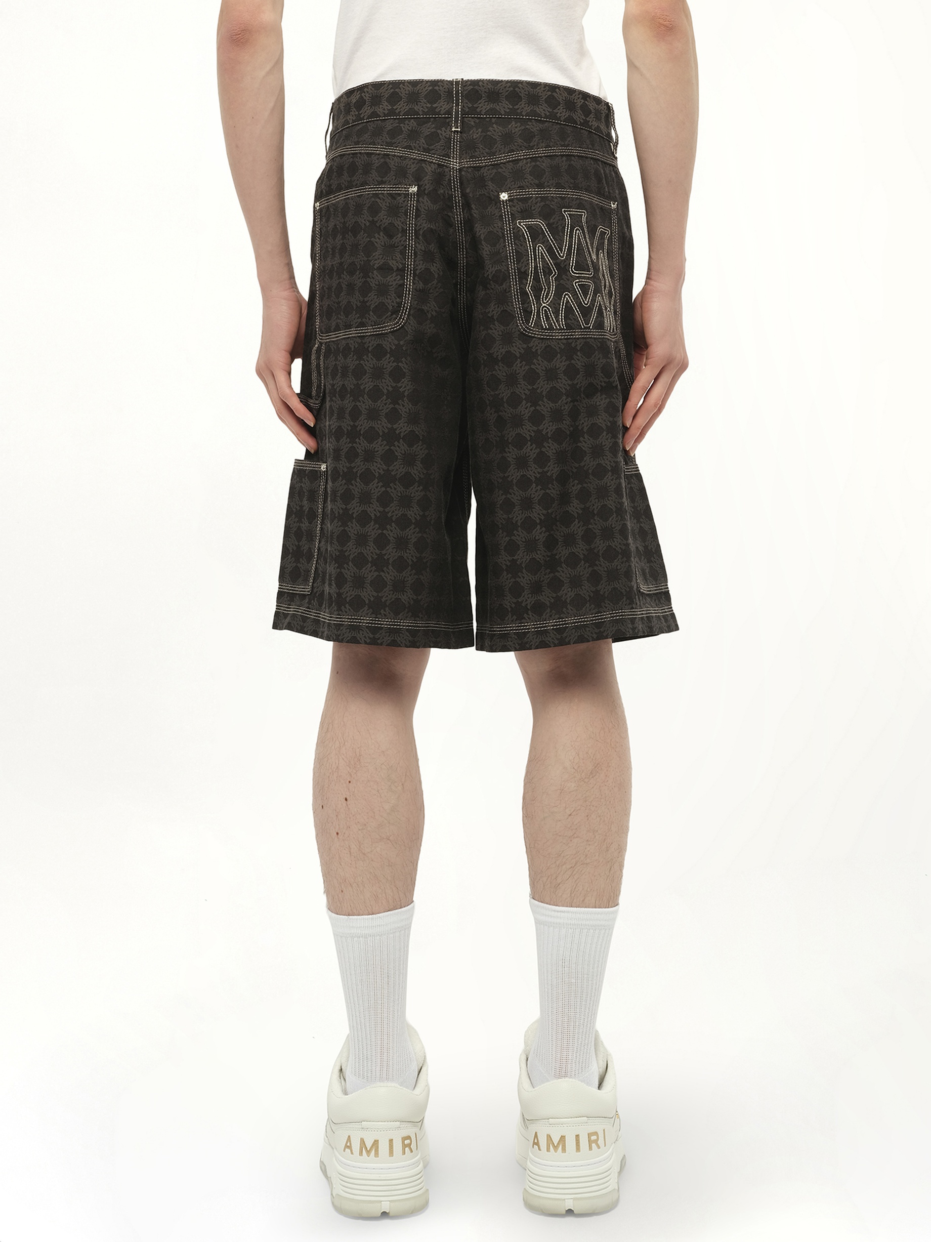 MA Quad Work Shorts in Black - 6