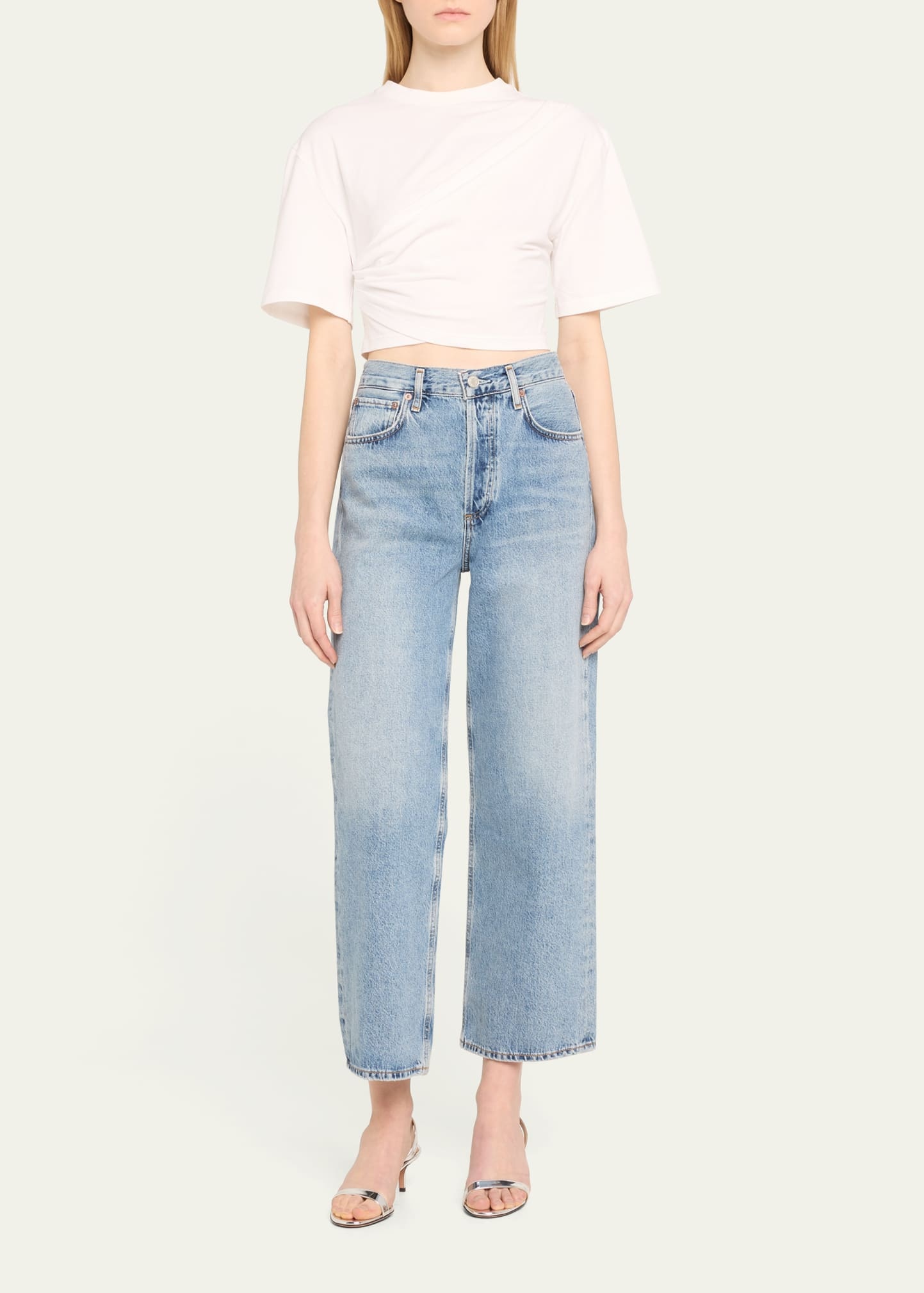 Ren Wide-Leg Crop Jeans - 2