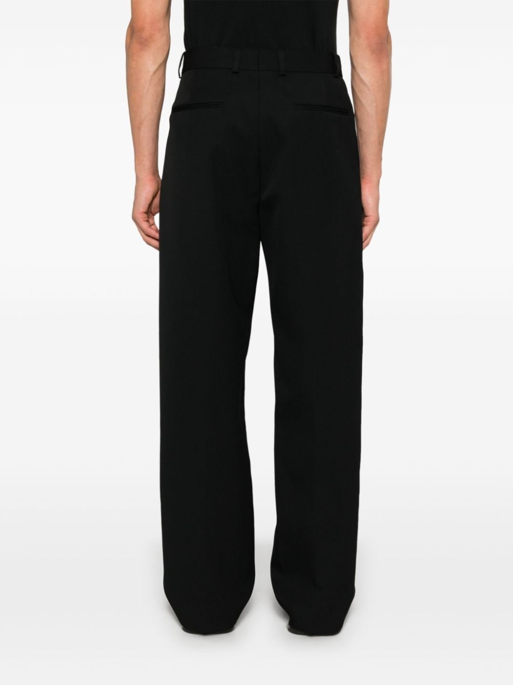 straight-leg trousers - 4