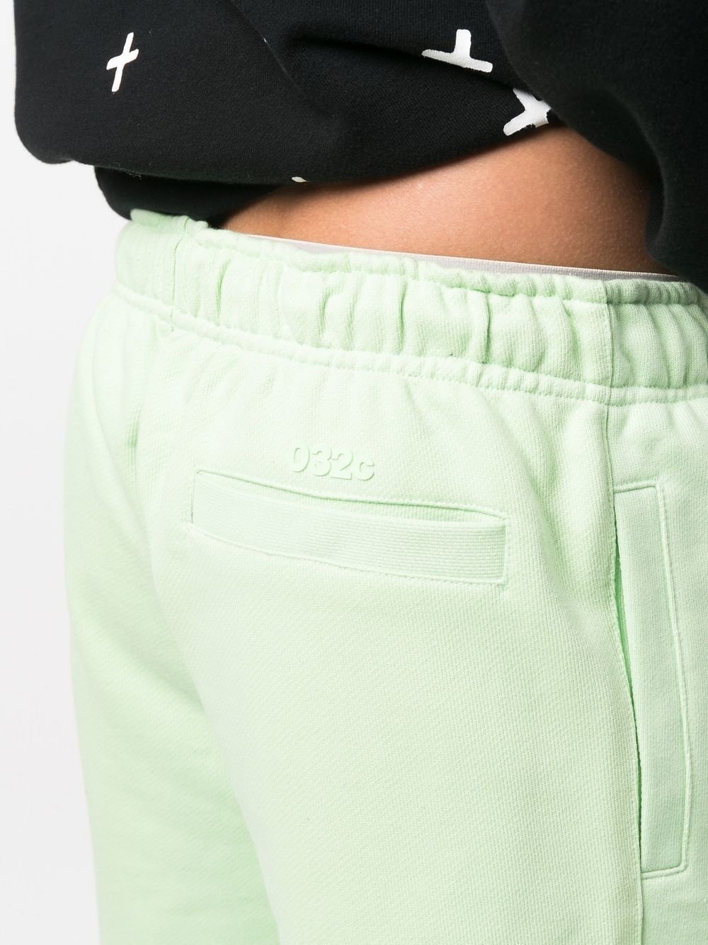 elasticated track shorts - 5