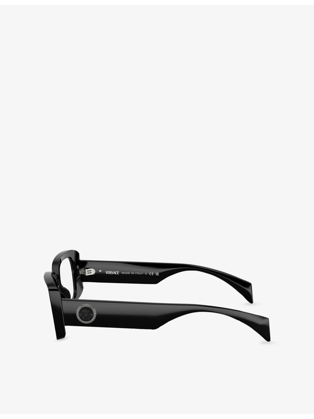 VE3362U Rectangular-Frame Acetate Glasses - 3