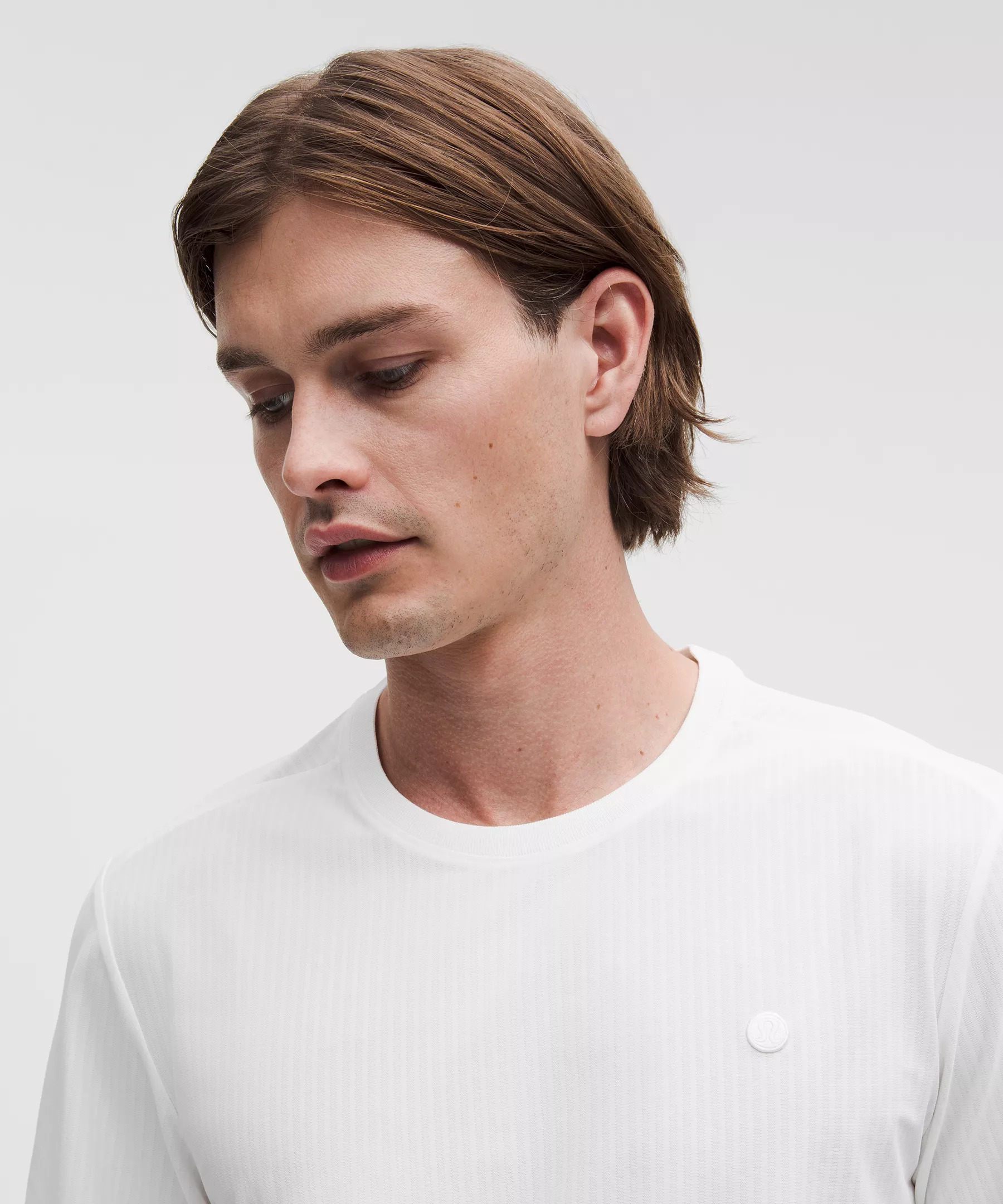 UV-Protective Striped Mesh Tennis T-Shirt - 4