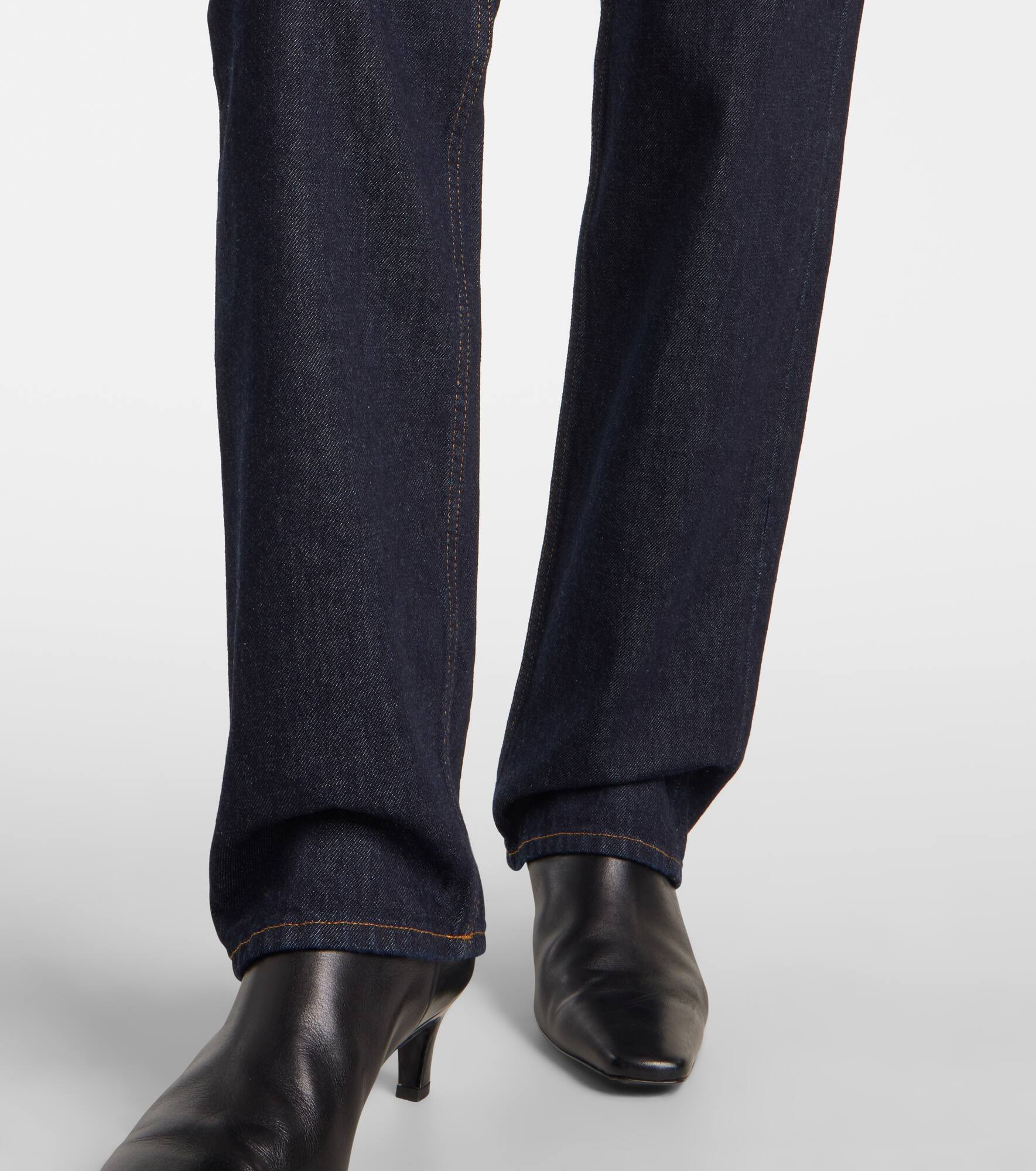Low-rise straight jeans - 5