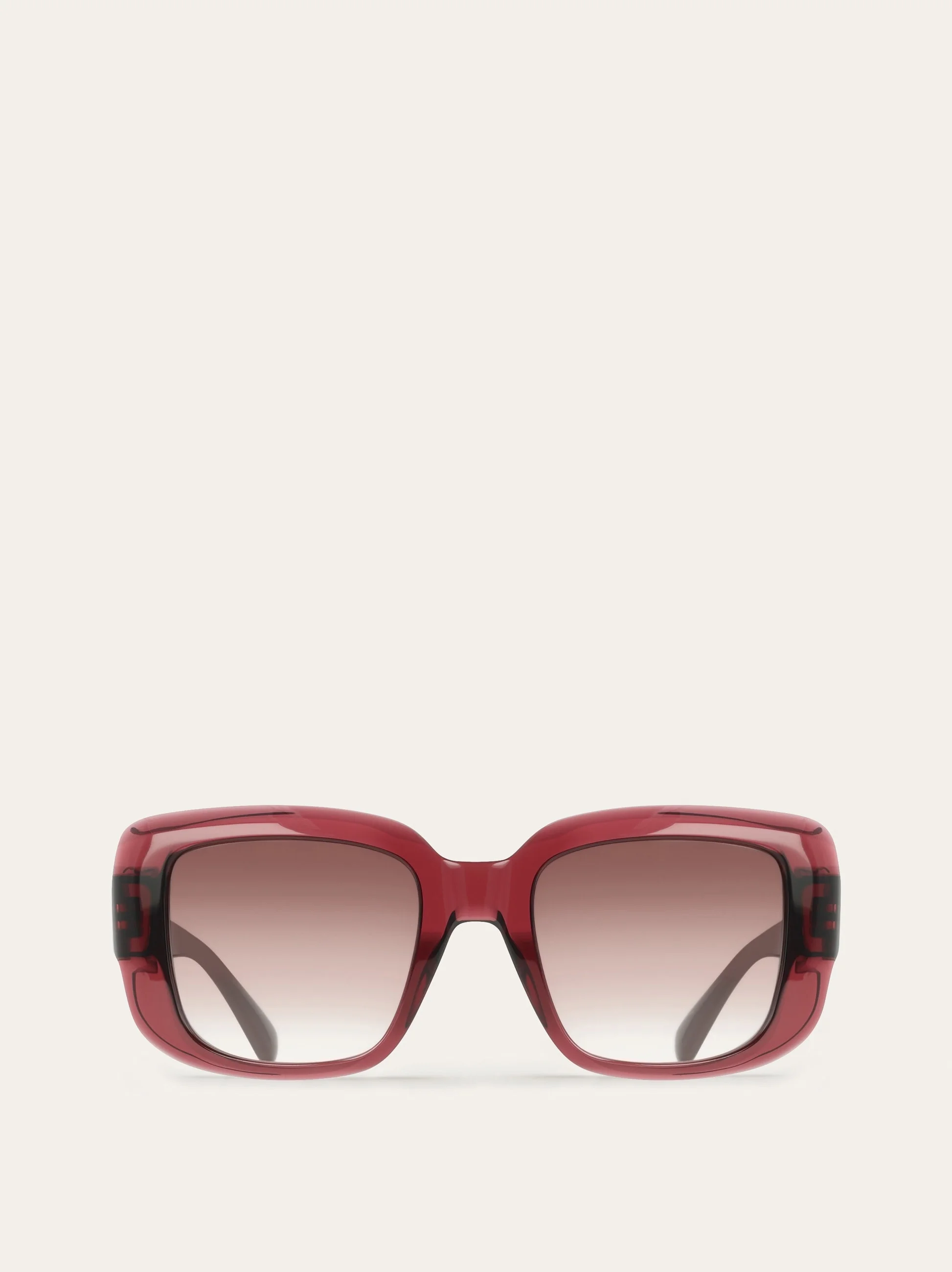 Rectangular frame sunglasses - 1