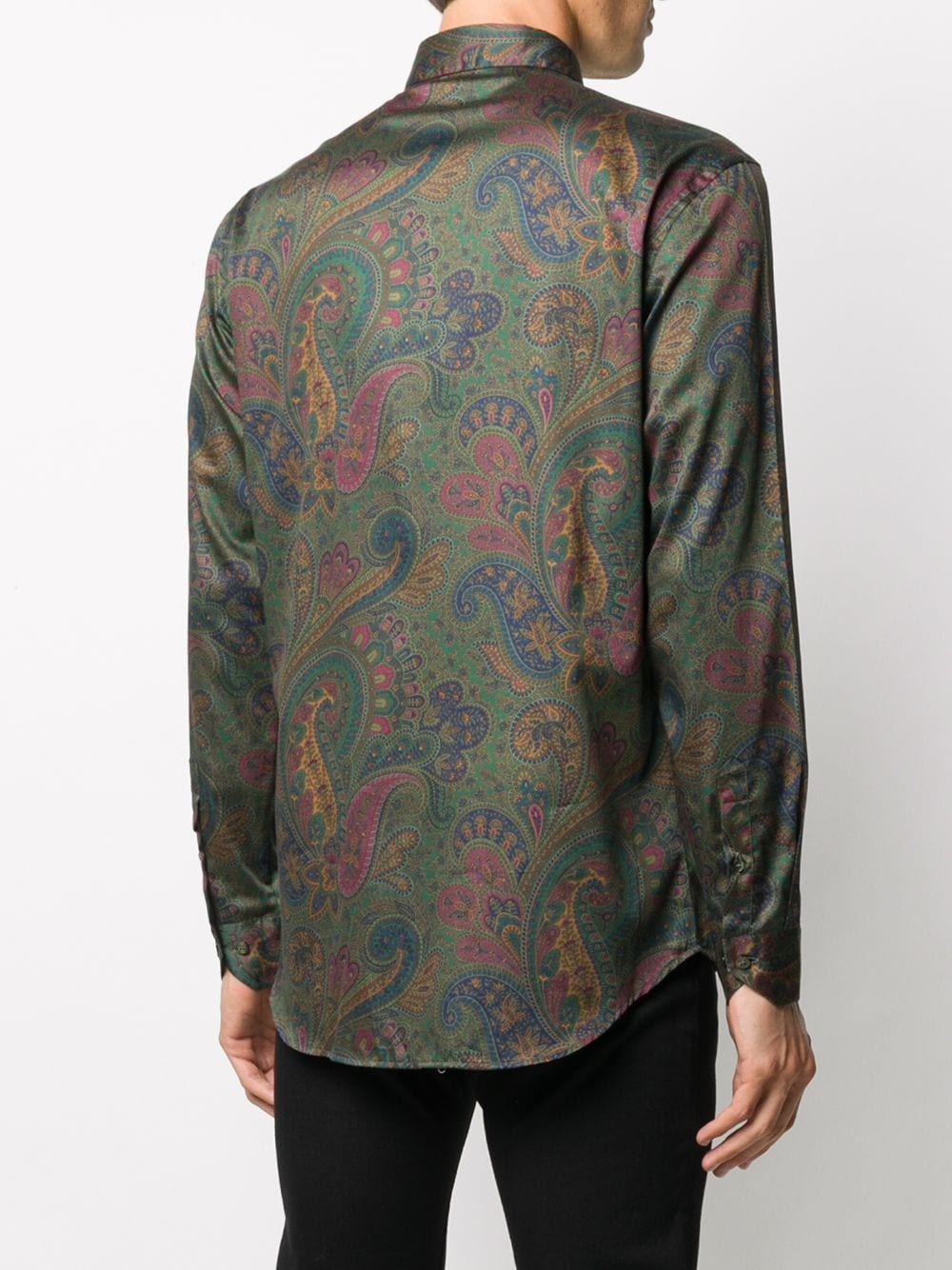 paisley print shirt  - 4