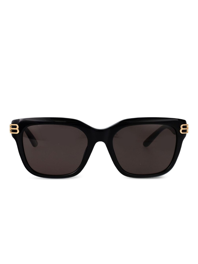BB-logo square-frame sunglasses 1