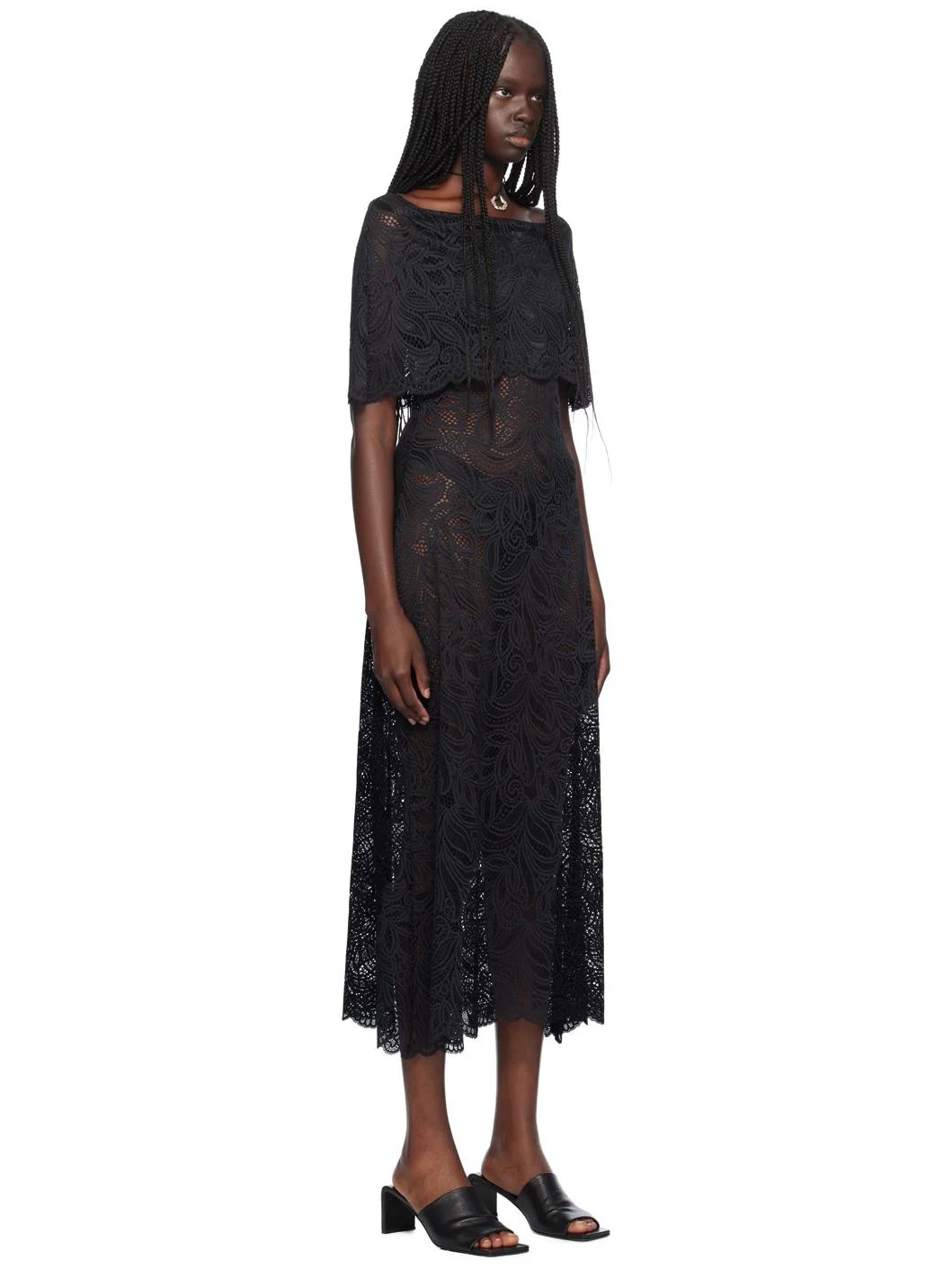 chinese dress ladies Beaufille Black Lotta Maxi Dress