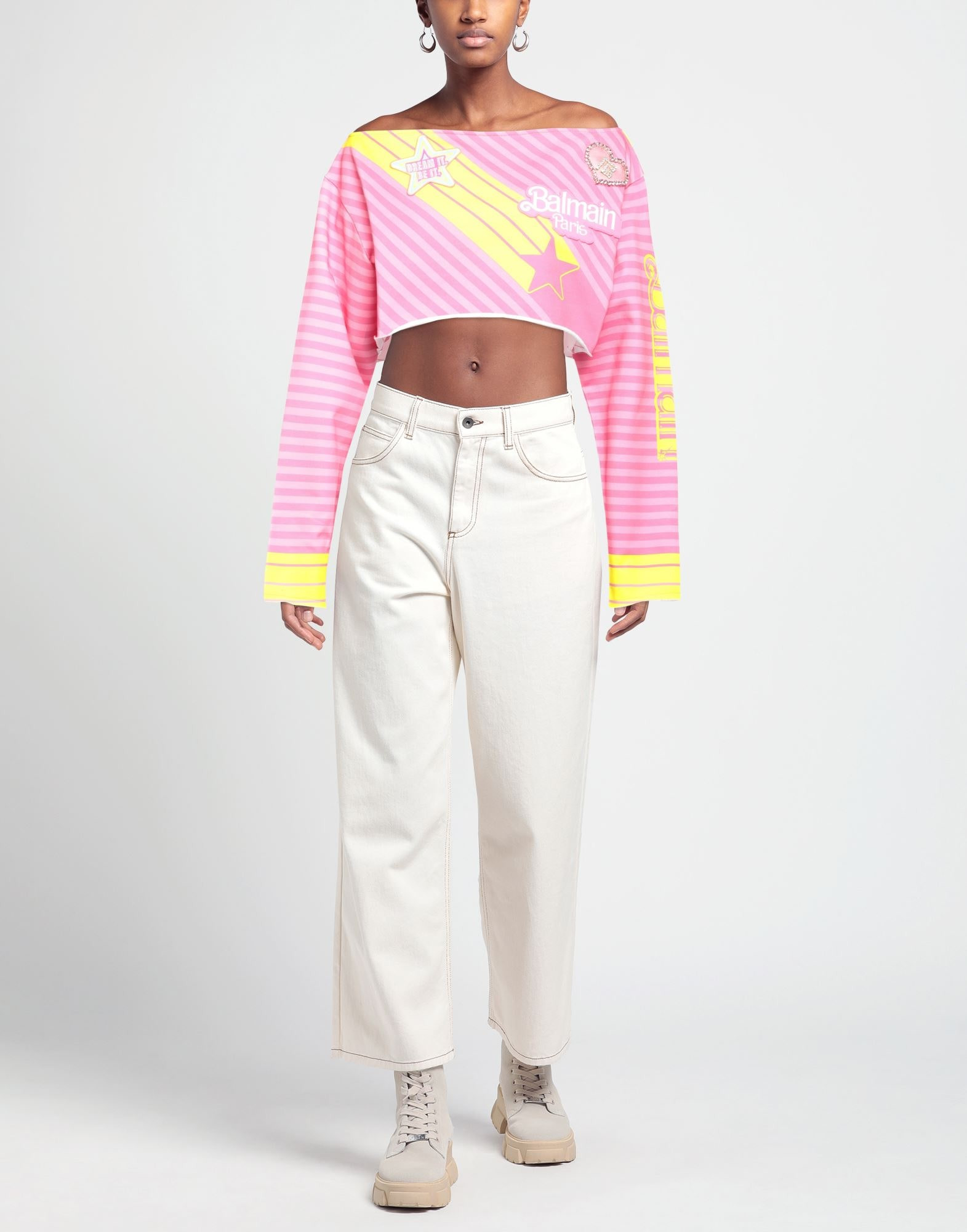 Pink Women's Sweatshirt - 2