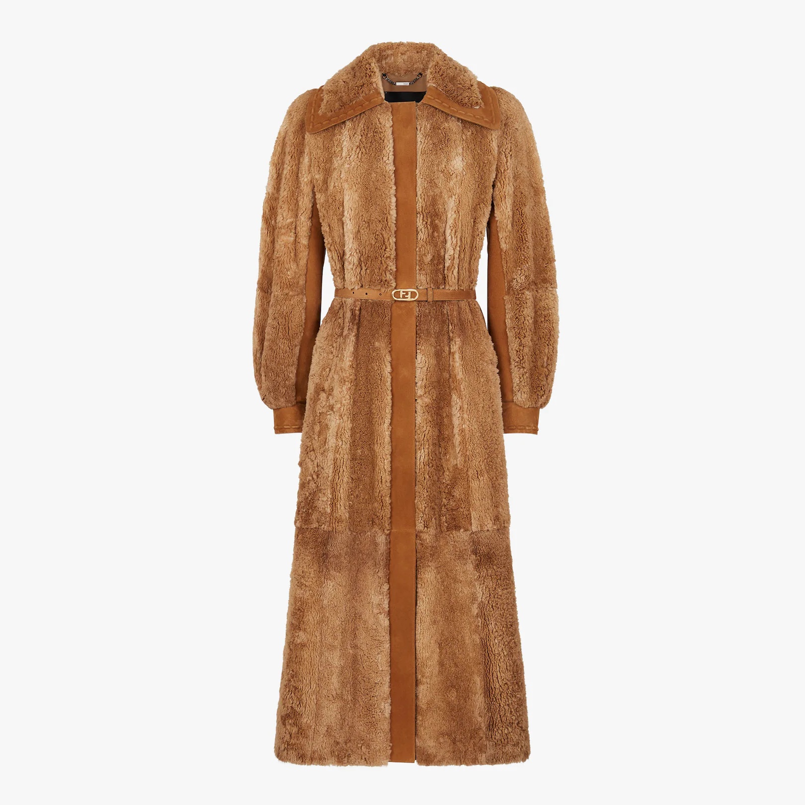 Brown mink coat - 1