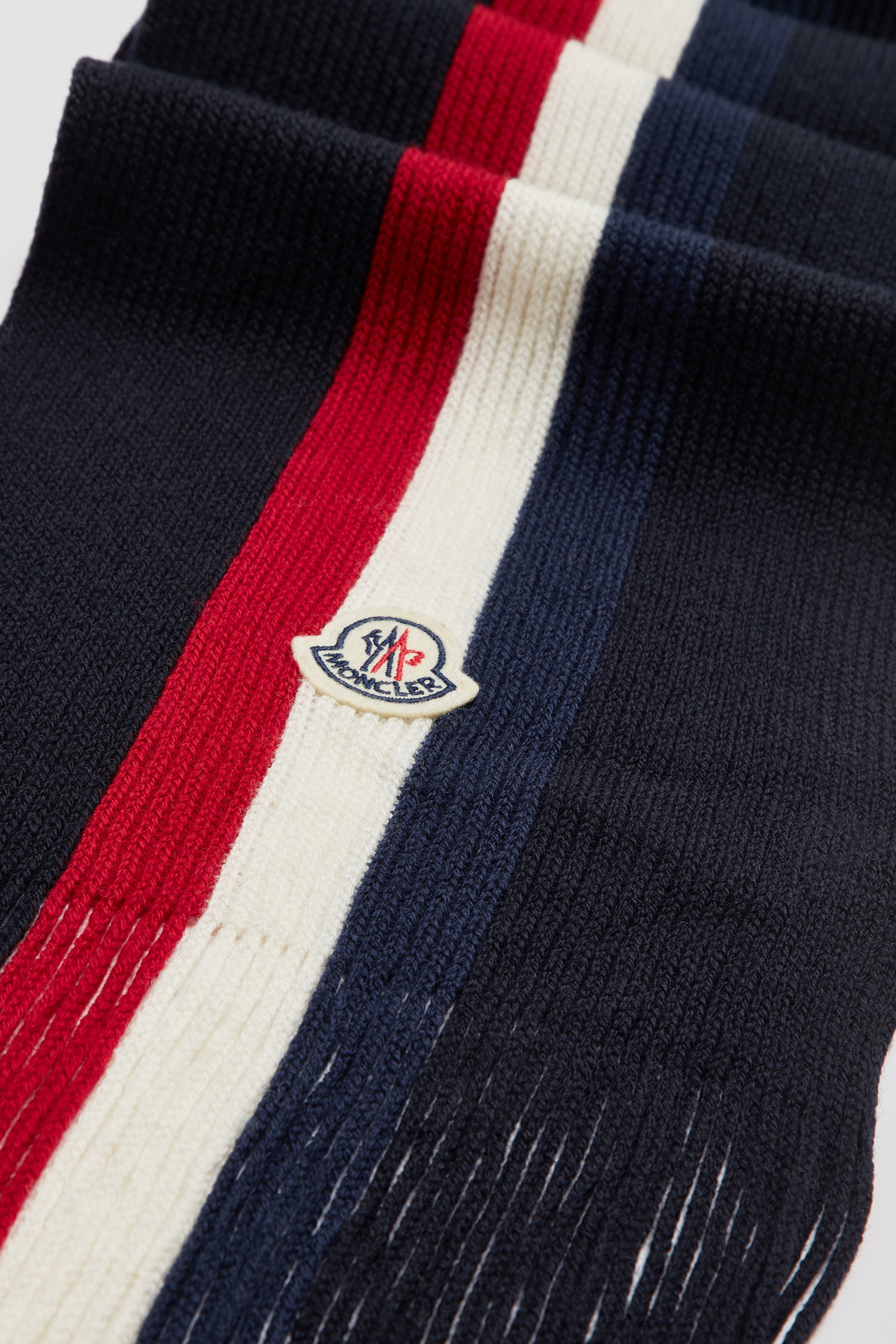Tricolor Wool Scarf - 3