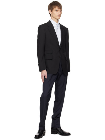 TOM FORD Black Shelton Super 120's Blazer outlook