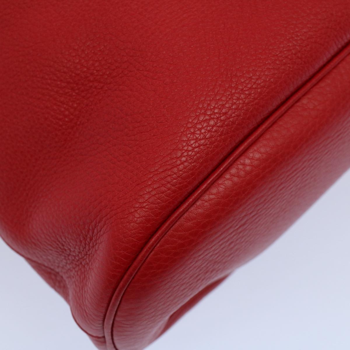 GUCCI Soho Backpack Leather Red - 14