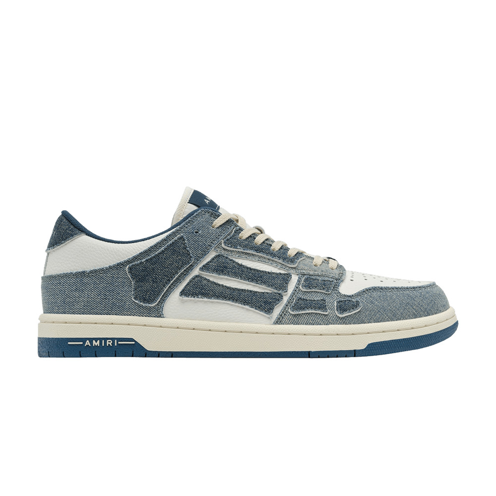 Amiri Skel Top Low 'Vintage Denim - Slate Blue' - 1