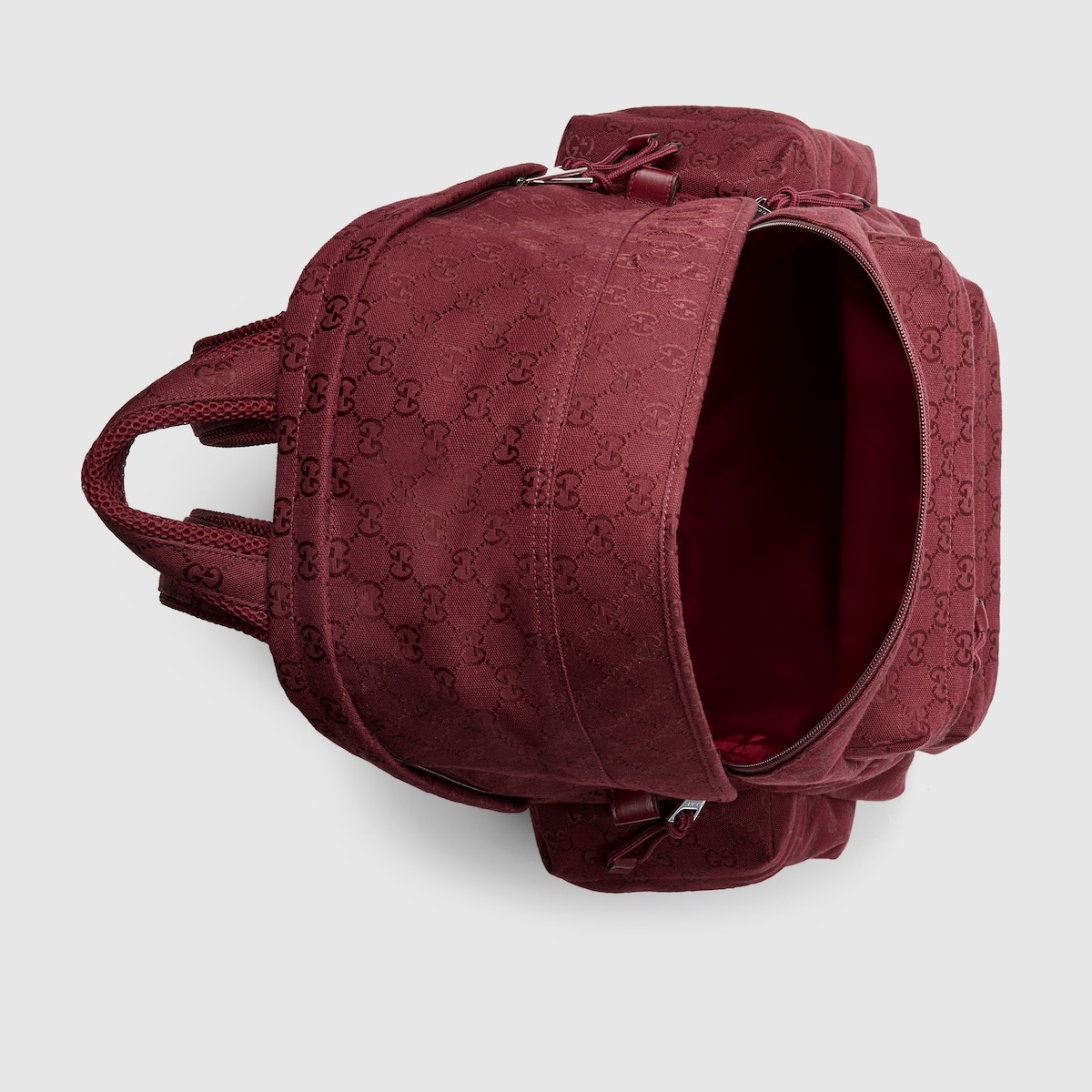 Large backpack with Gucci logo - 7