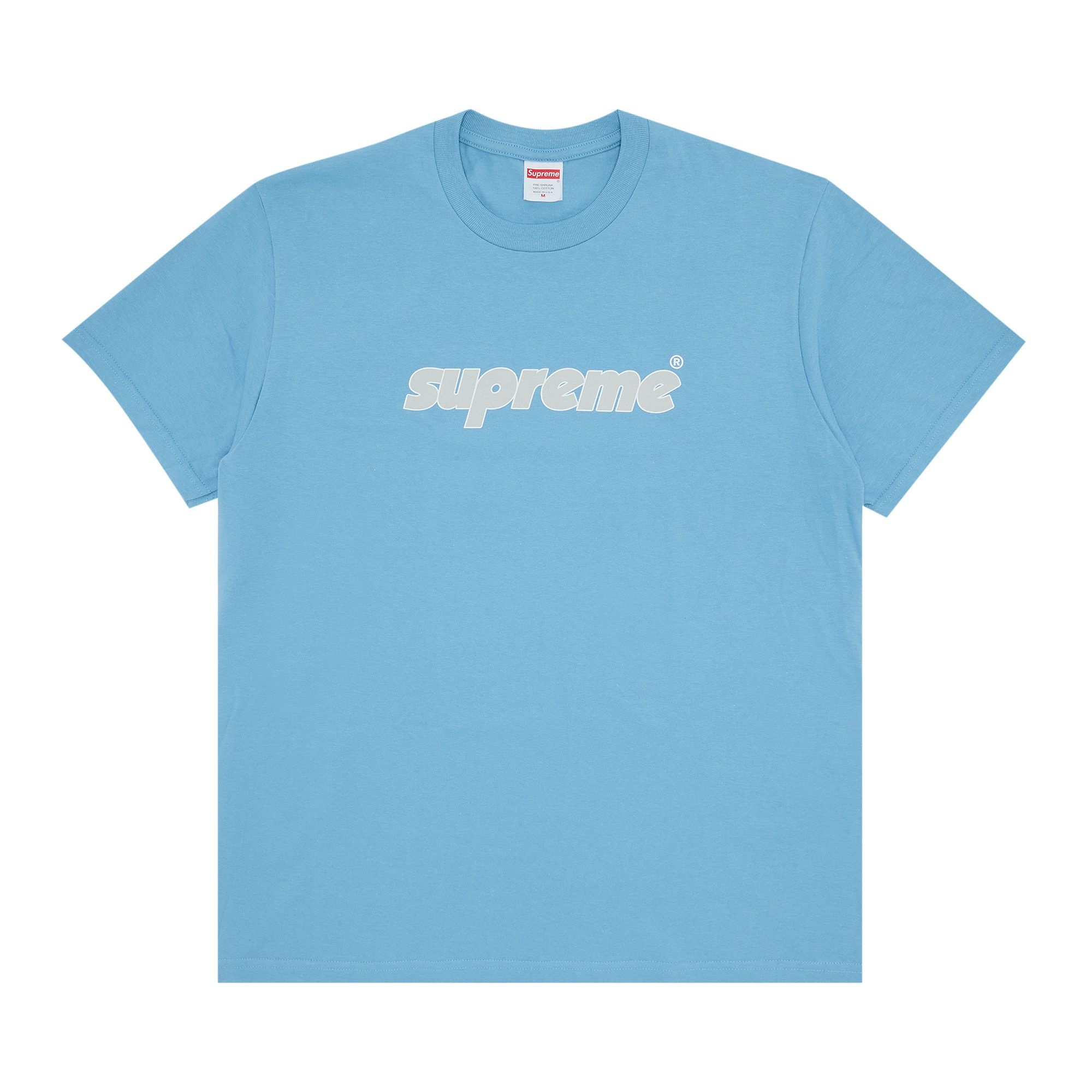 Supreme Supreme Pinline Tee 'Bright Blue' | goat | REVERSIBLE