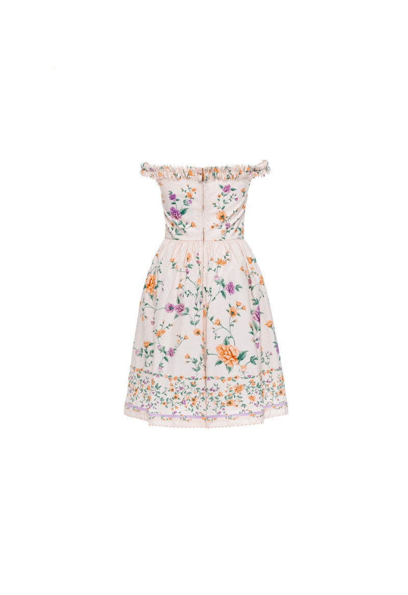 Achiote Chinesis Knee Dress 3
