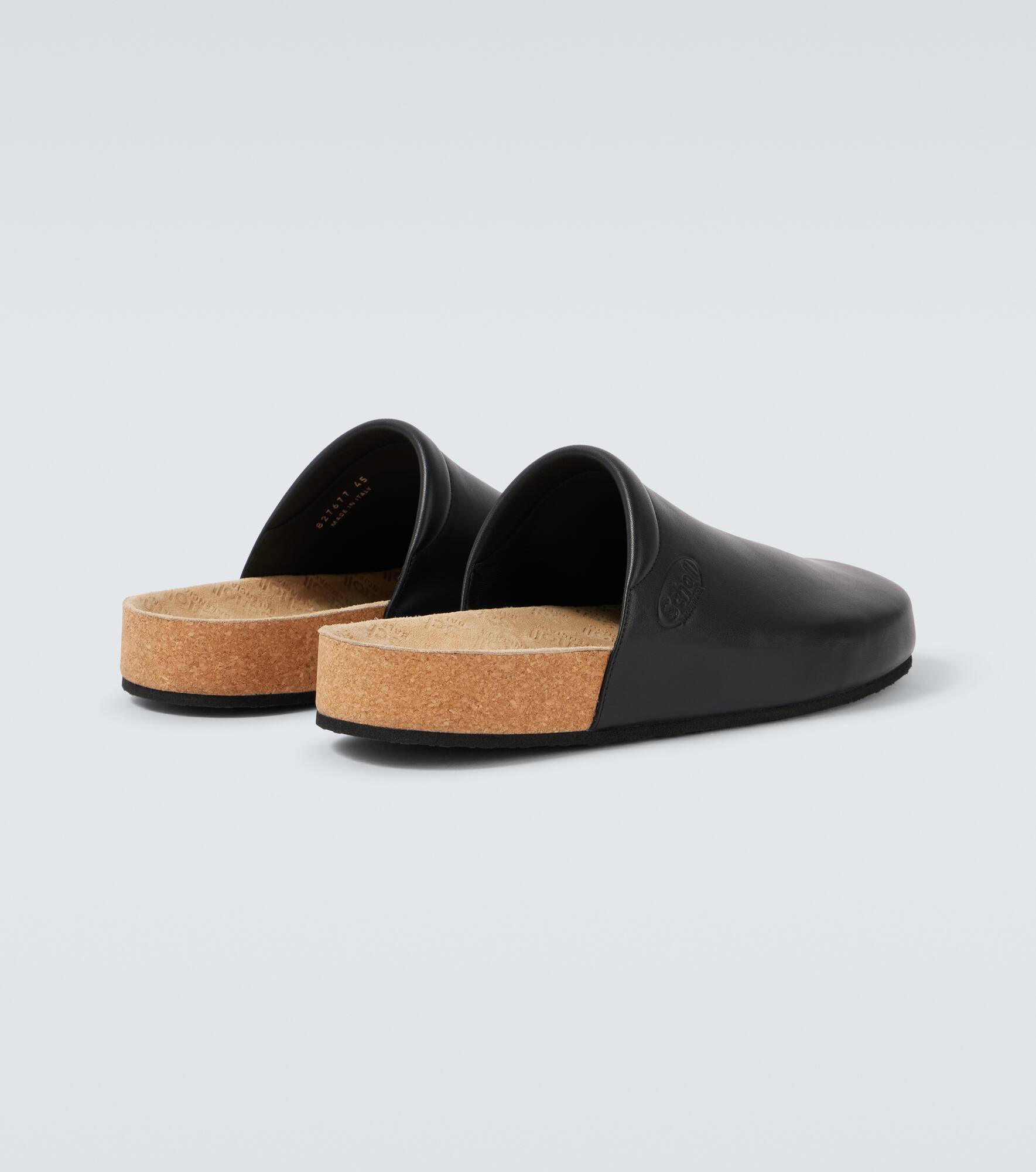 x Scholl leather mules - 6