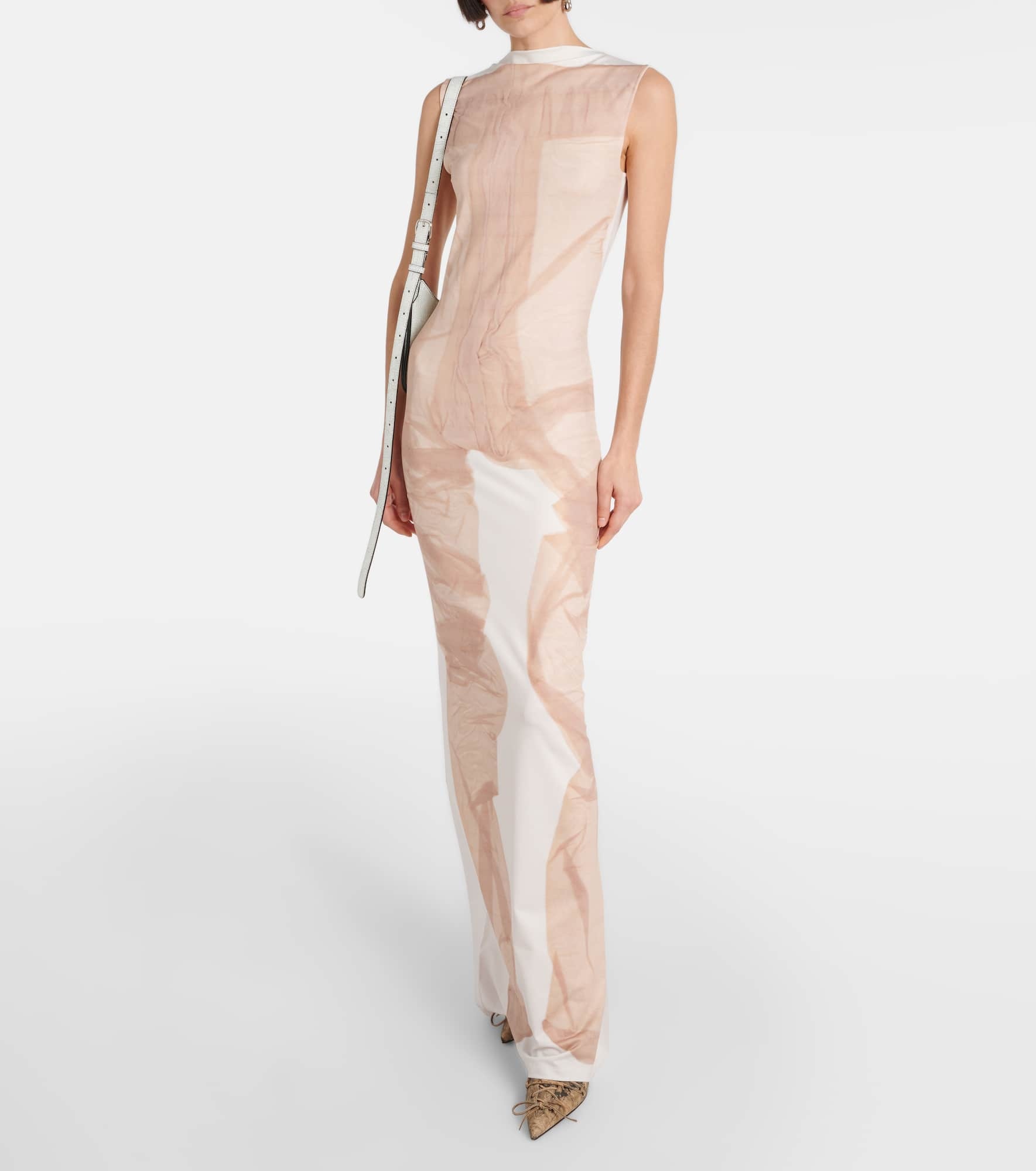 x Katerina Jebb printed maxi dress - 2