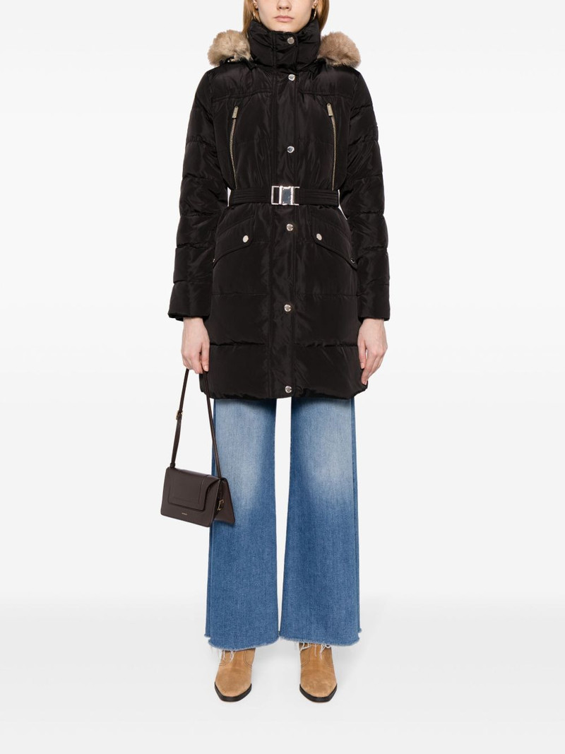 MICHAEL KORS belted puffer coat outlook