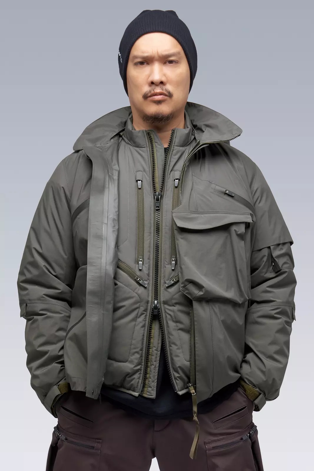 J91-WS Windstopper® PrimaLoft® Modular Liner Jacket Gray