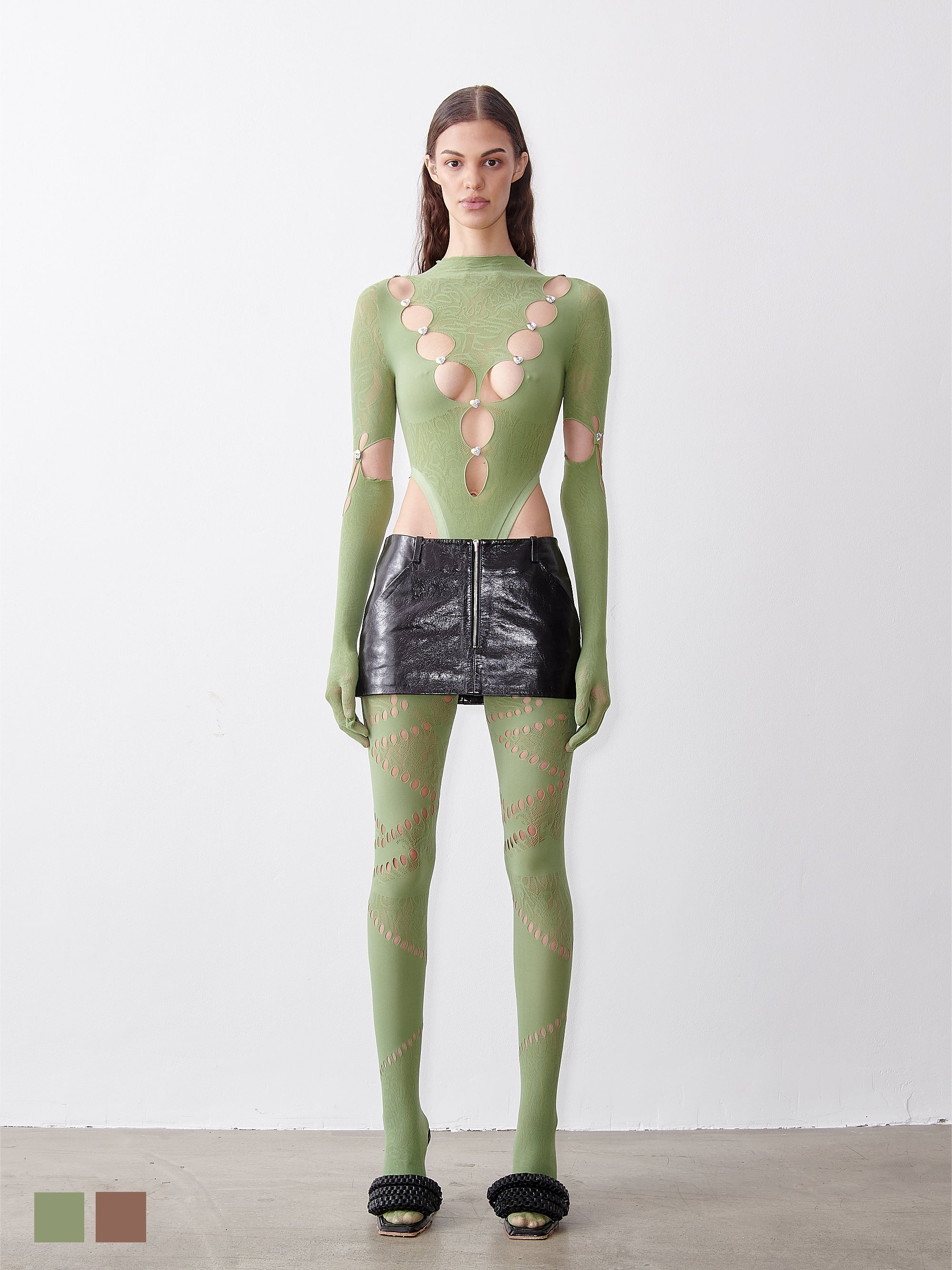 TONI BODYSUIT SATIVA GREEN - 2