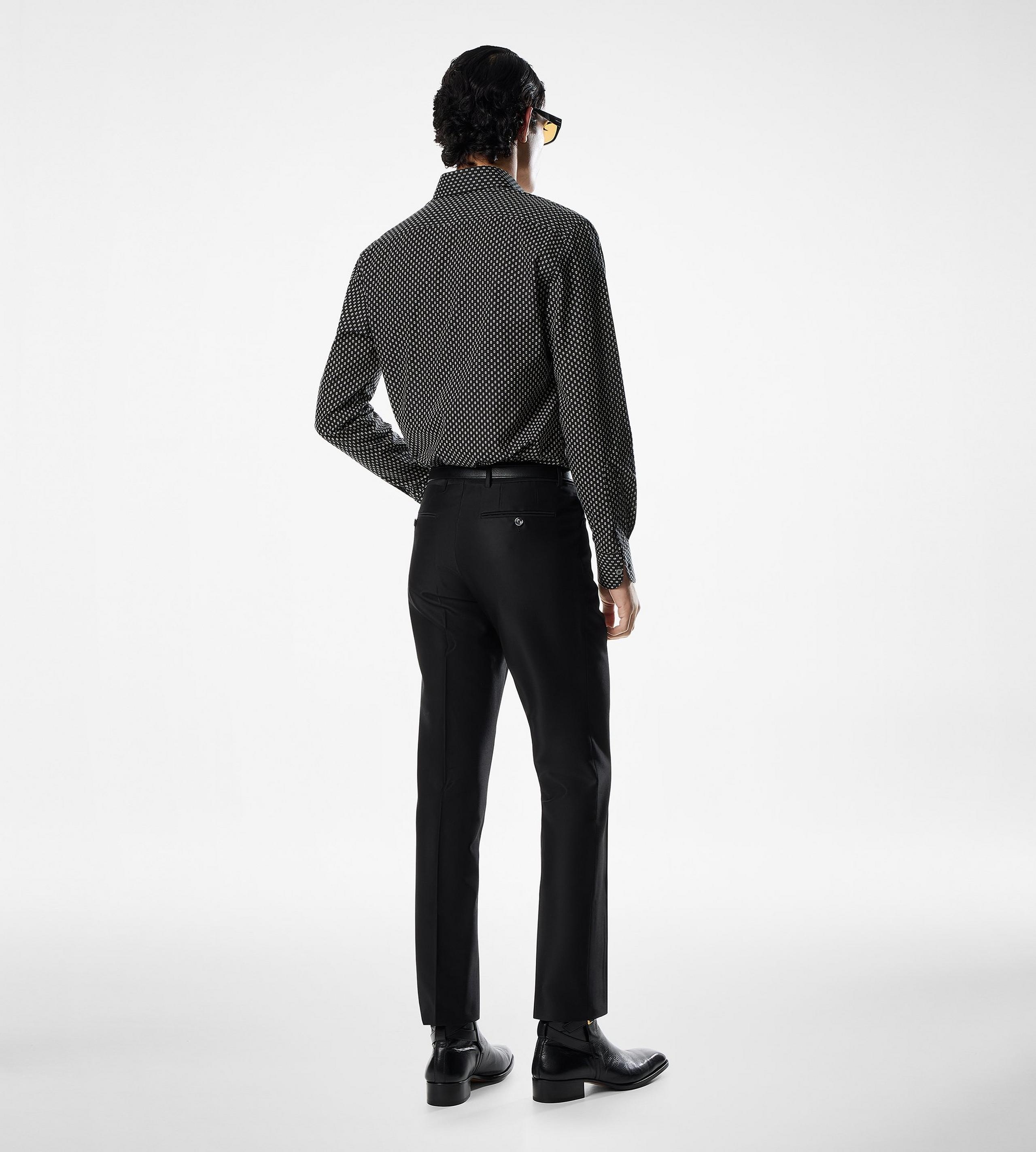 MICRO POIS VOILE FLUID FIT SHIRT - 3