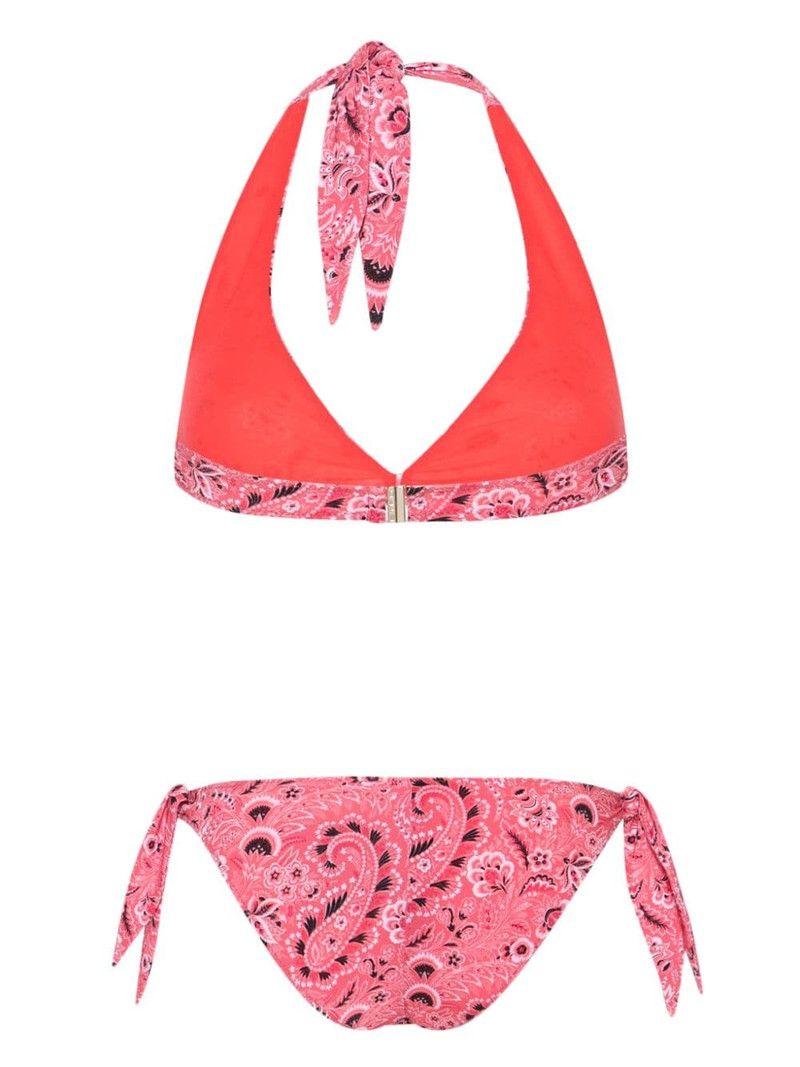 Etro paisley-print bikini set outlook