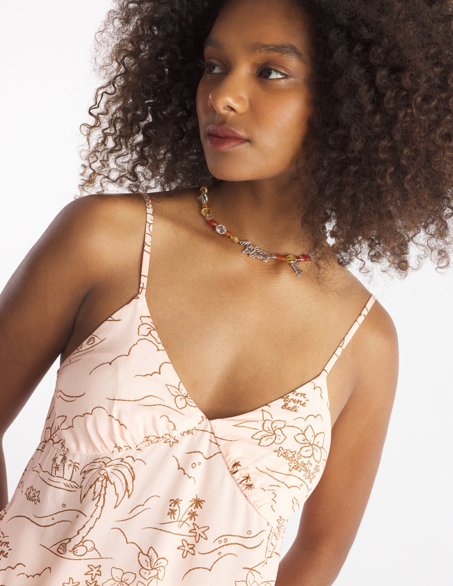 “TROPICAL PALM” STRAP TOP - 4