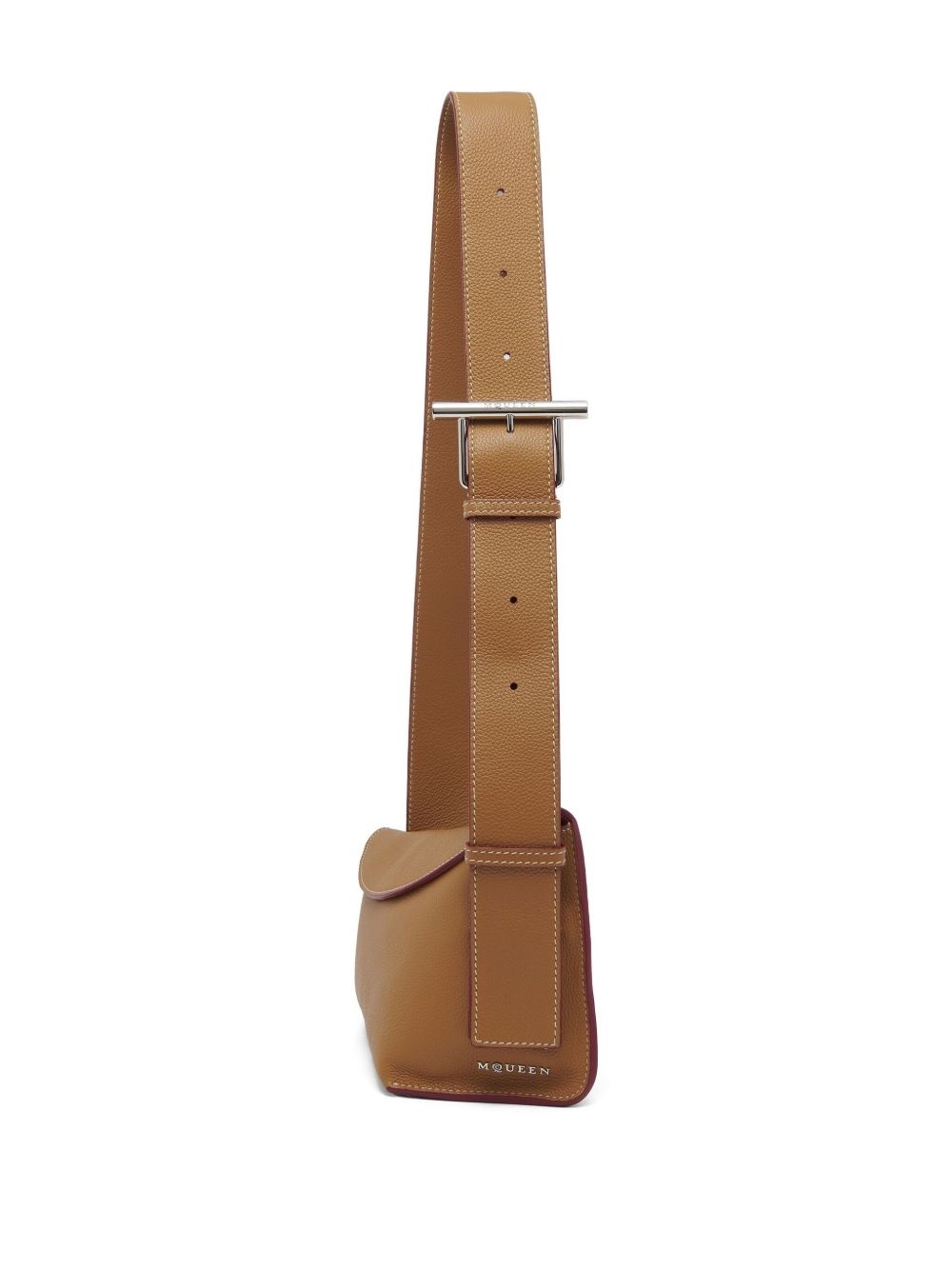 asymmetric flap cross body bag - 2