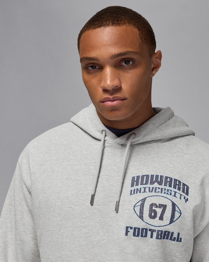 Jordan MVP x Howard University Men's Fleece Pullover Hoodie 3