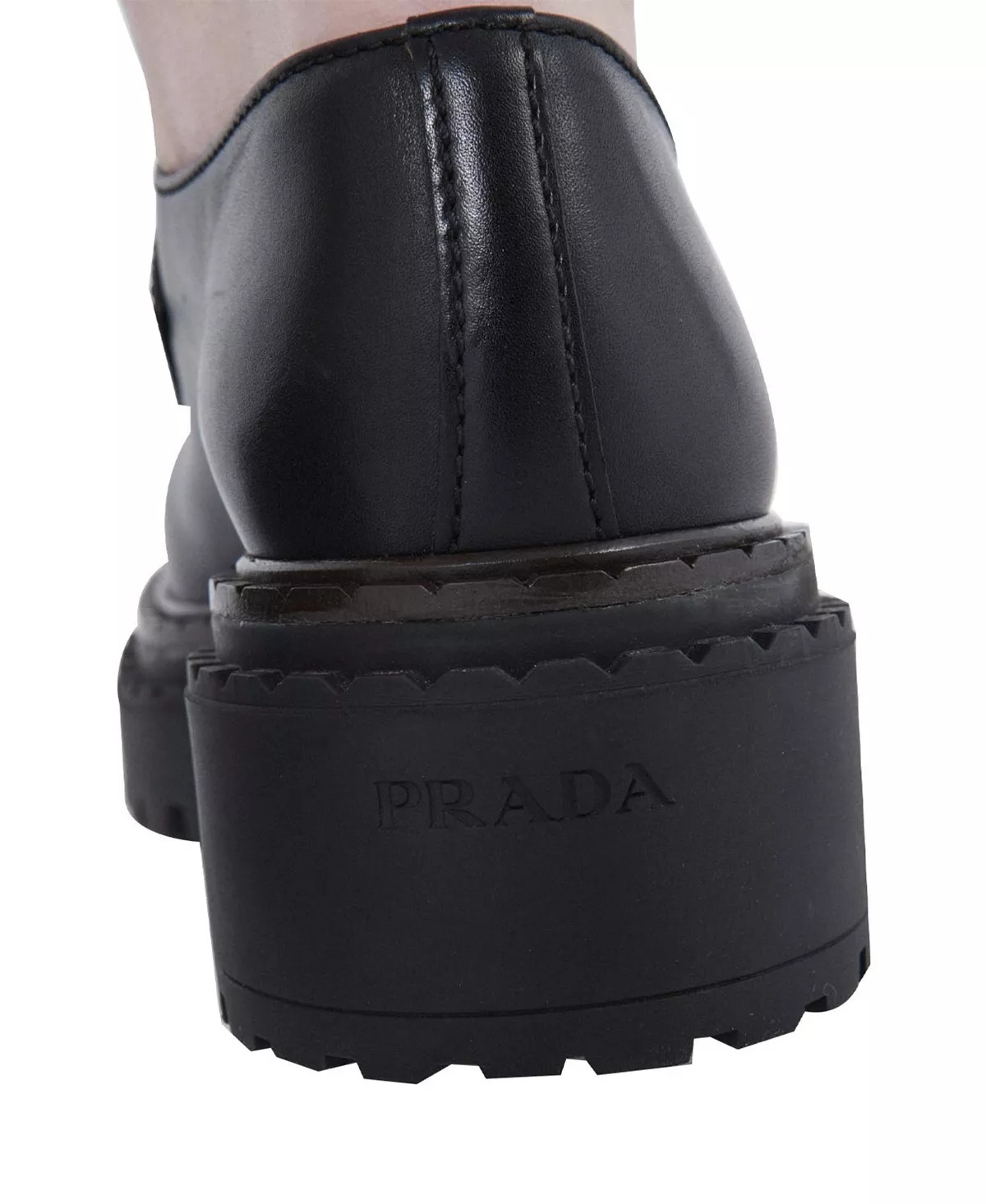 Women's Double Chocolate Leather Loafers - 7
