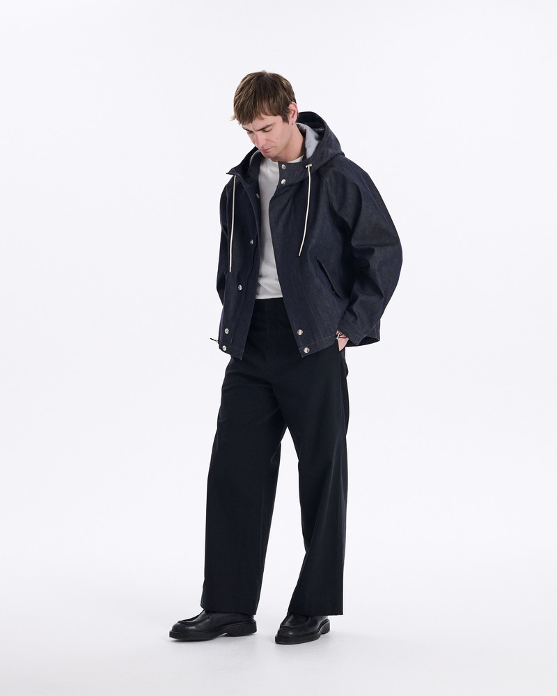 Mackintosh Weathertec Skye Denim Parka Short outlook