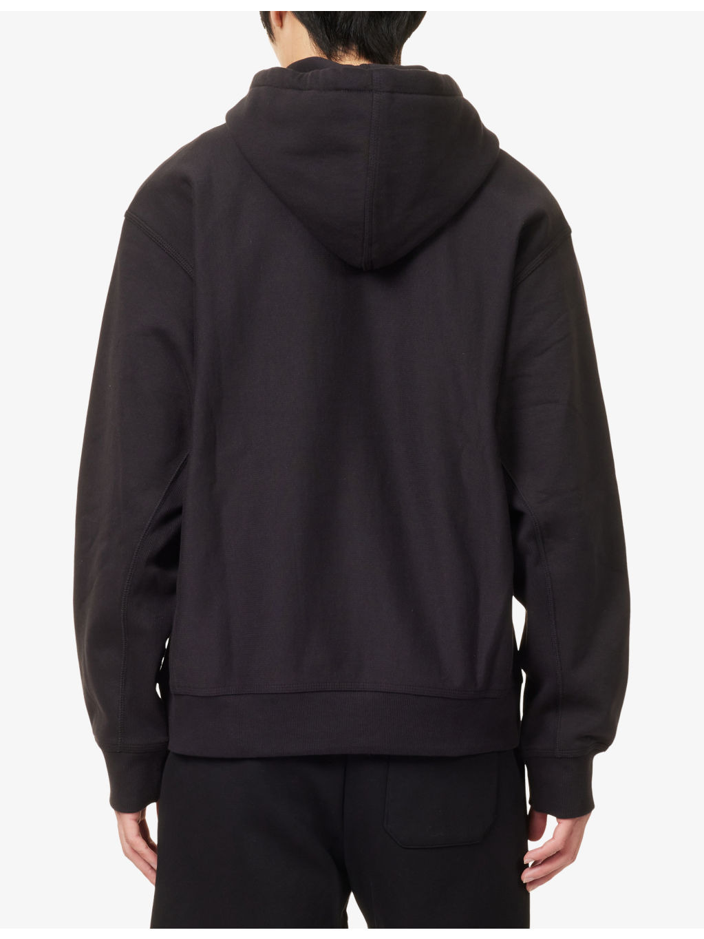 American Script Zip-Up Cotton-Blend Hoody - 4