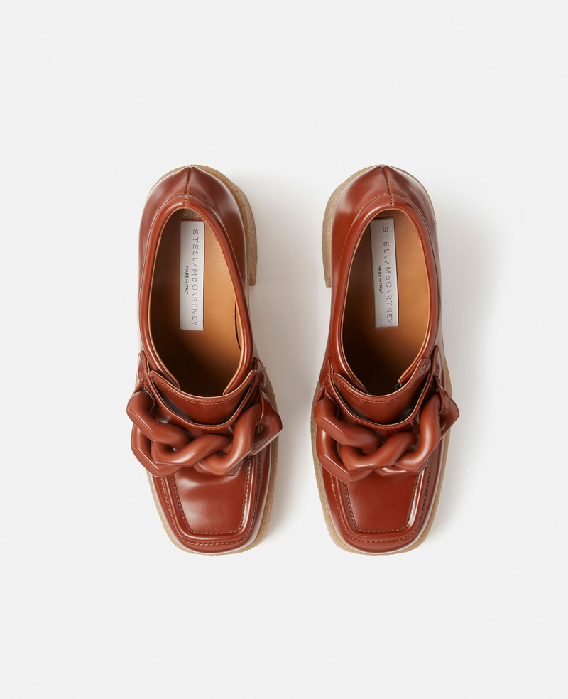 Skyla Chunky Heel Loafers 4