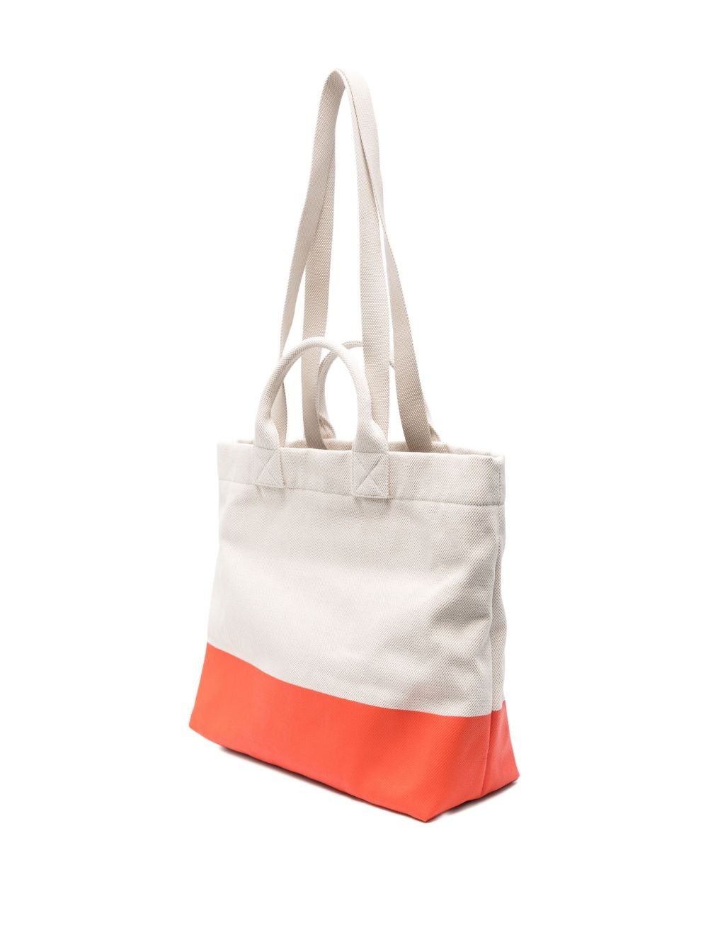 logo-embossed tote bag - 3