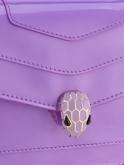 Serpenti Forever Leather Chain Pochette Bag - 3