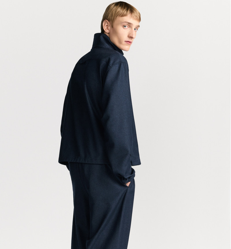 Zipped Shirt with Dior Oblique Interior 4
