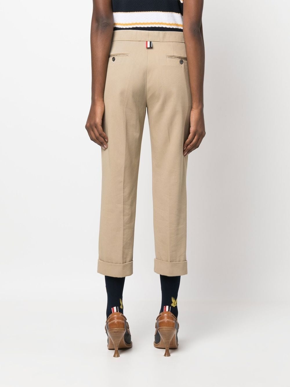 cropped tailored trousers - 4