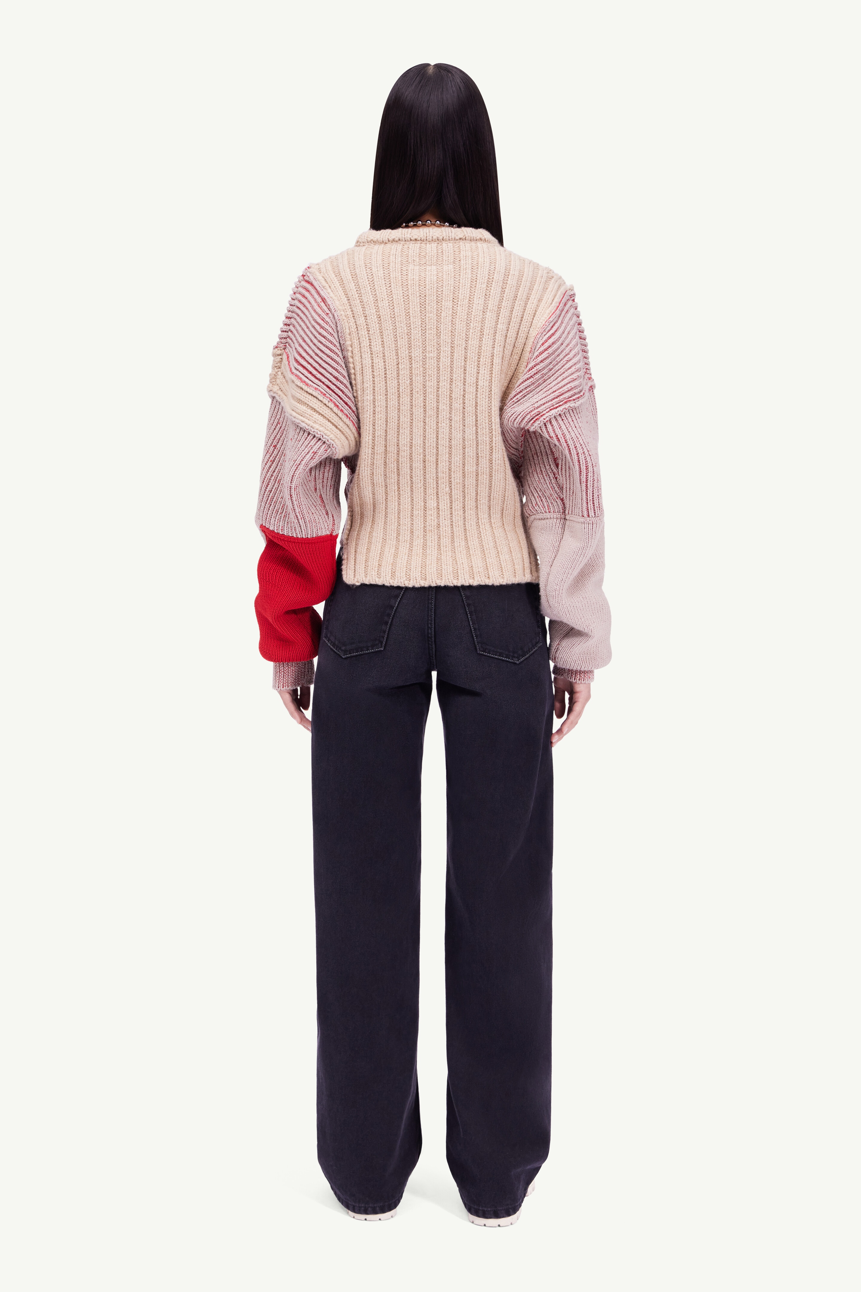 Spliced sweater - 4