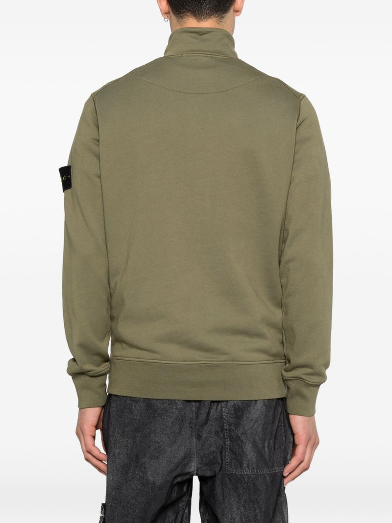 half zip long-sleeve sweatshirt 4
