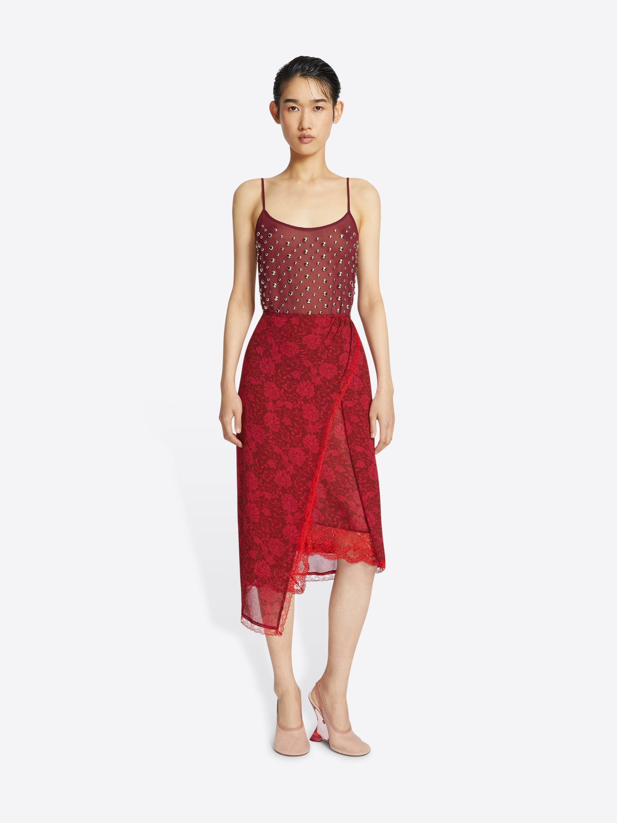 VISCOSE WRAP SKIRT - 2