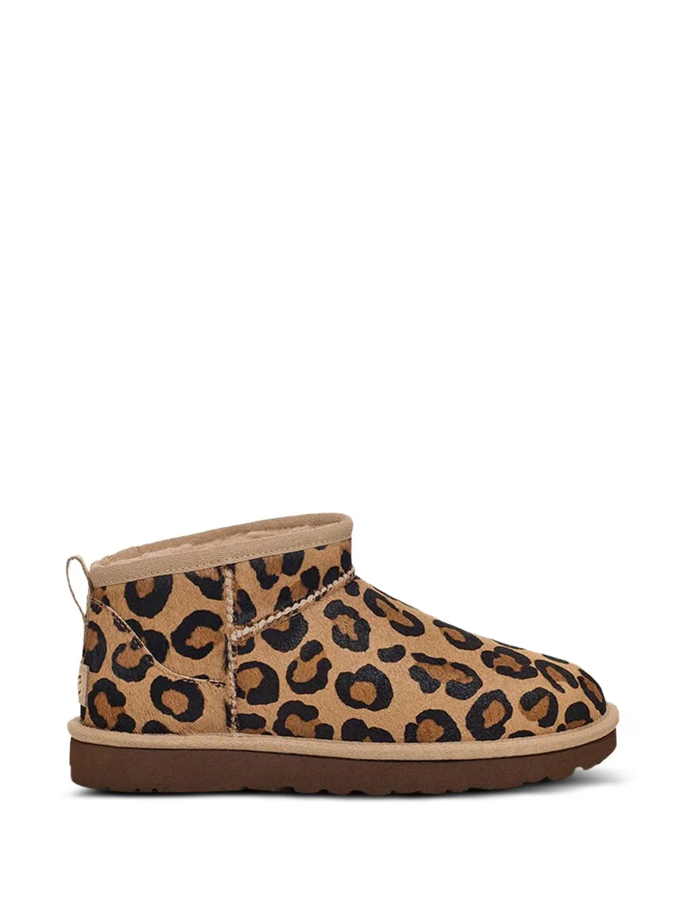 leopard-print ankle boots - 1