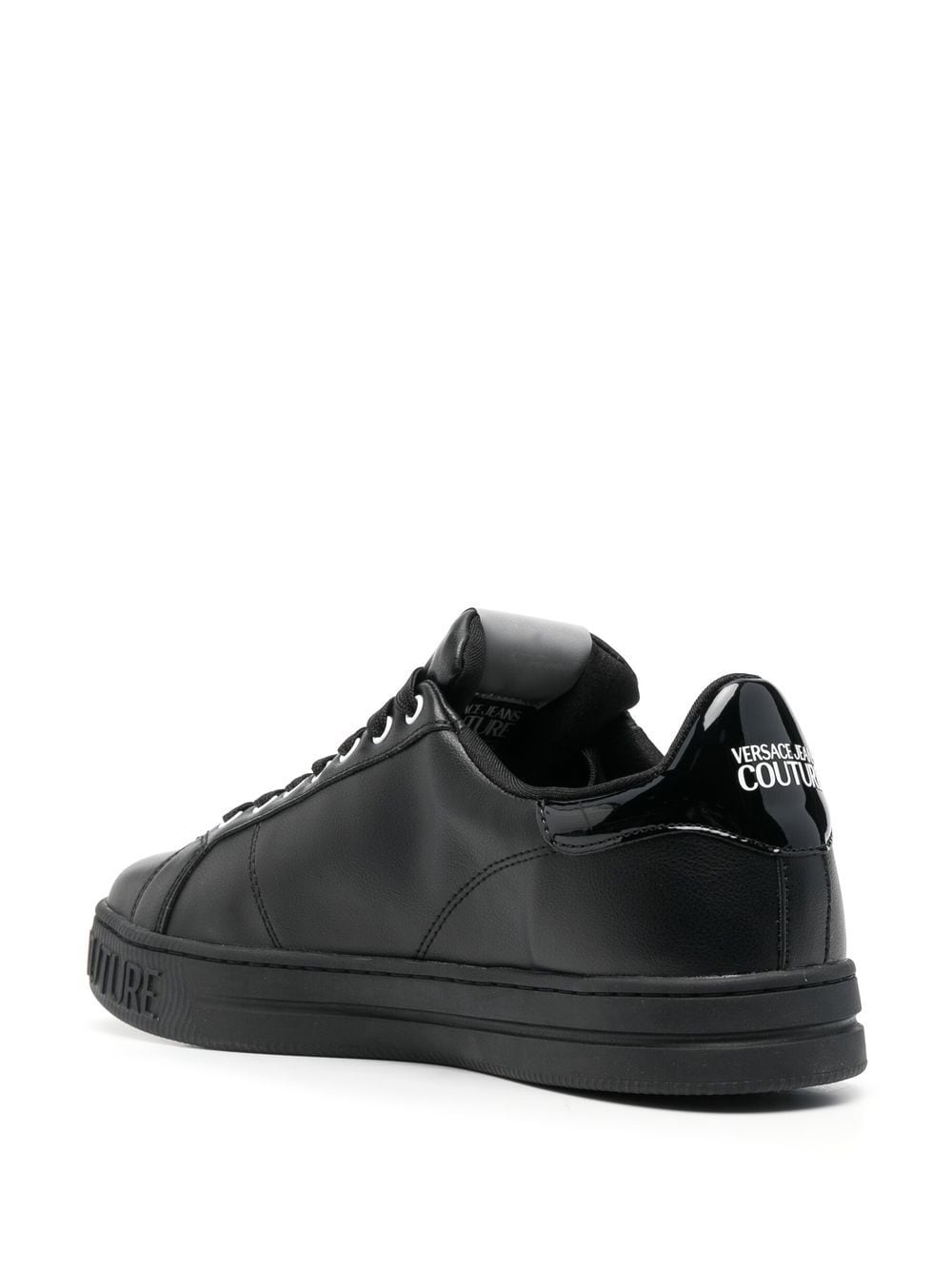 V-Emblem Court 88 leather sneakers - 3