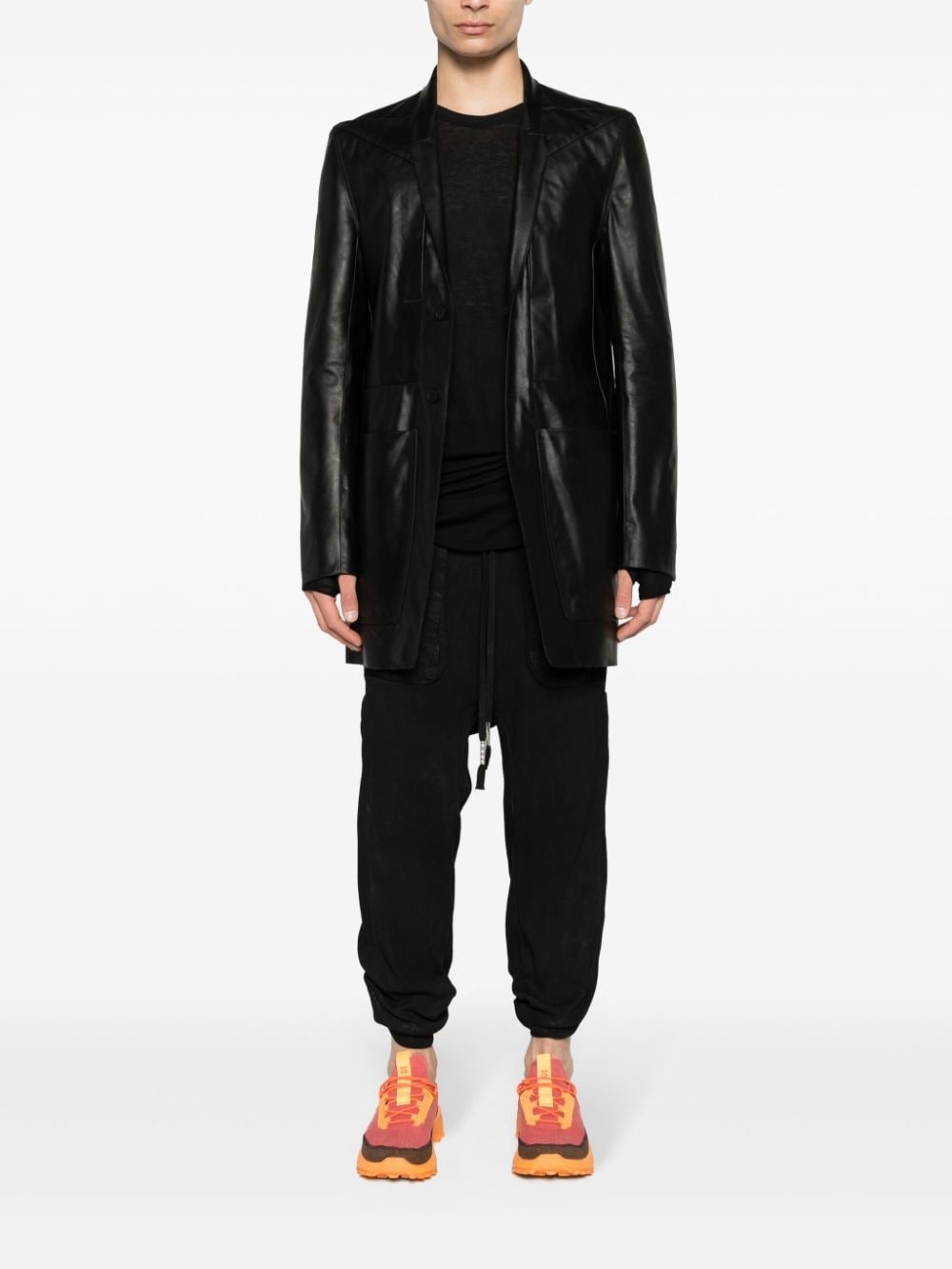 mid-rise cropped track trousers - 2
