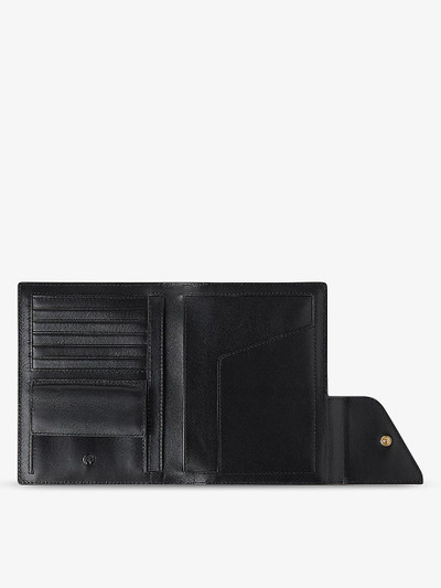Mulberry Heritage Eco Scotchgrain travel wallet outlook