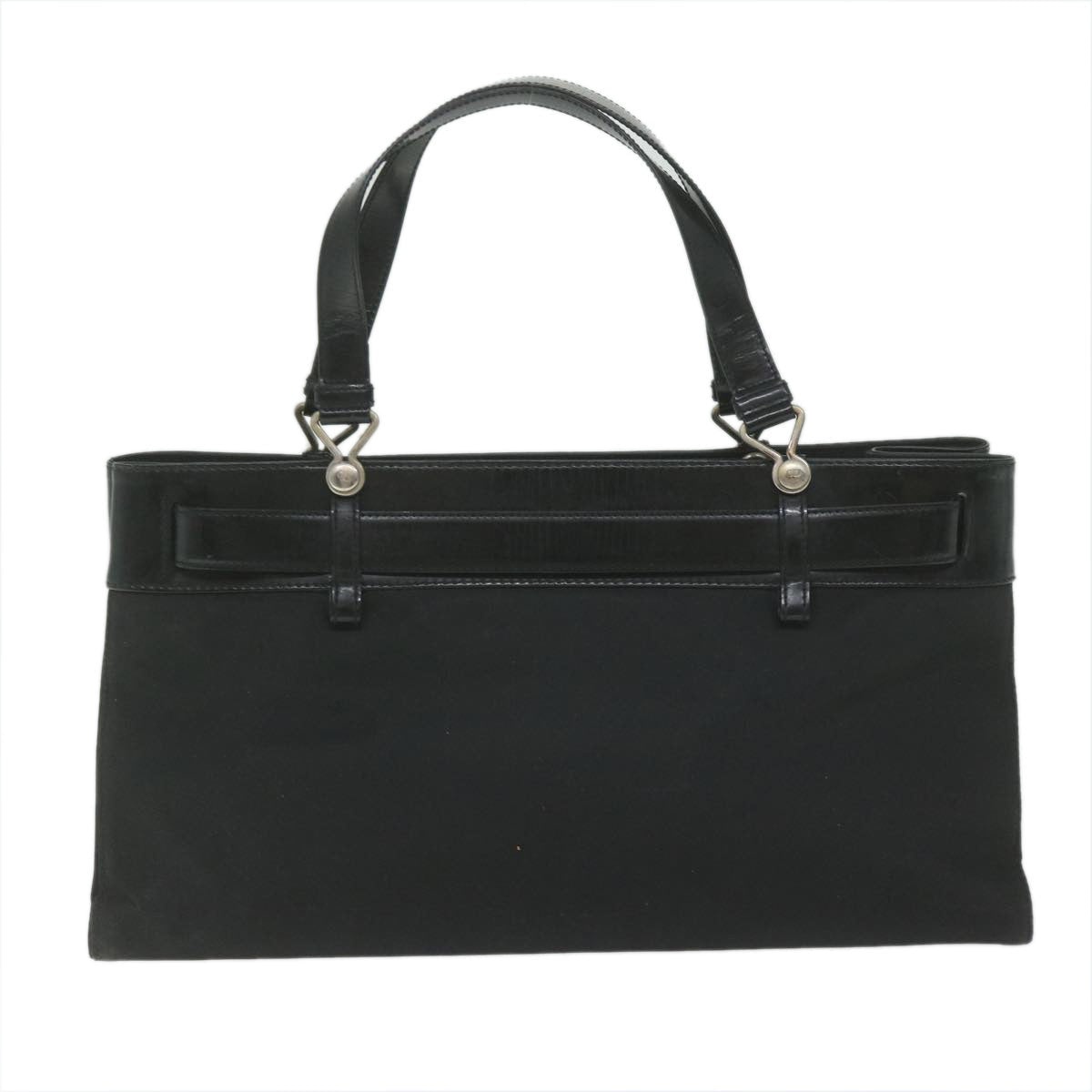 DIOR Hand Bag Nylon Black - 3