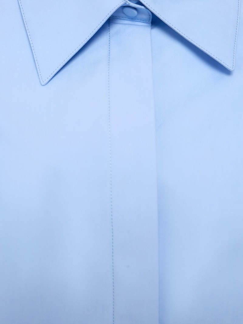 Cotton poplin shirt - 4