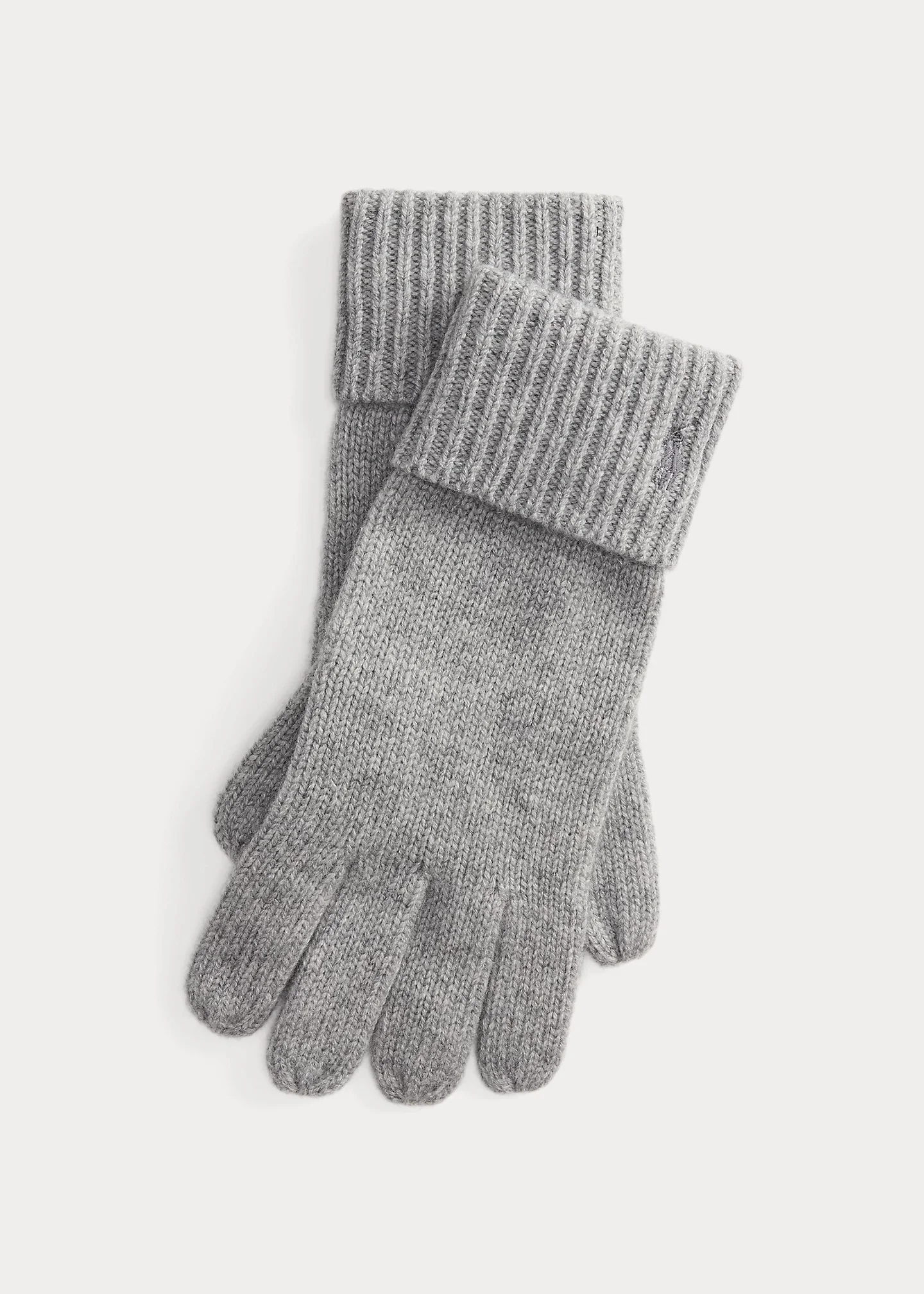 Wool-Cashmere Touch-Screen Gloves - 1