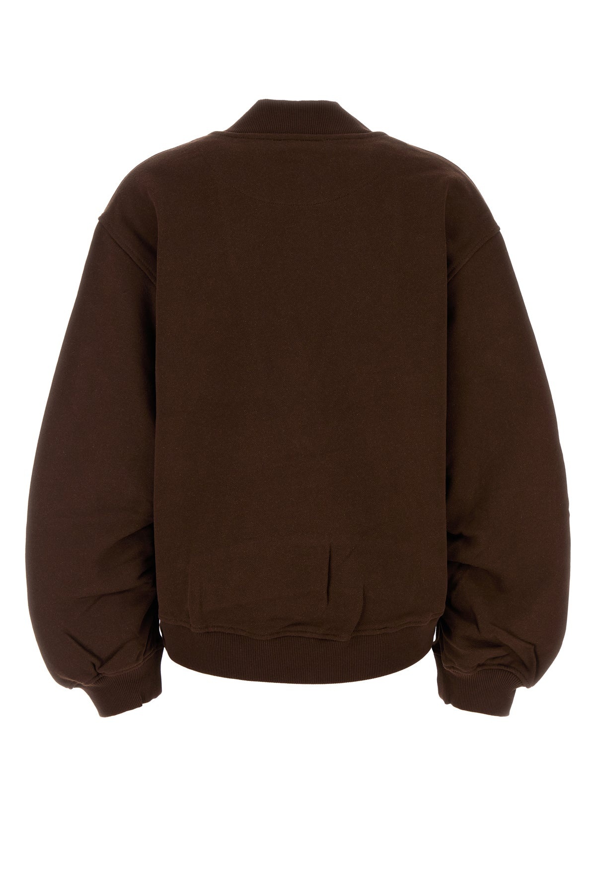 Brown cotton sweatshirt - 2